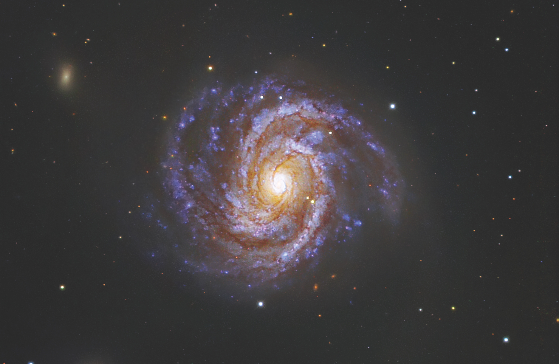 Why do galaxies spin? |