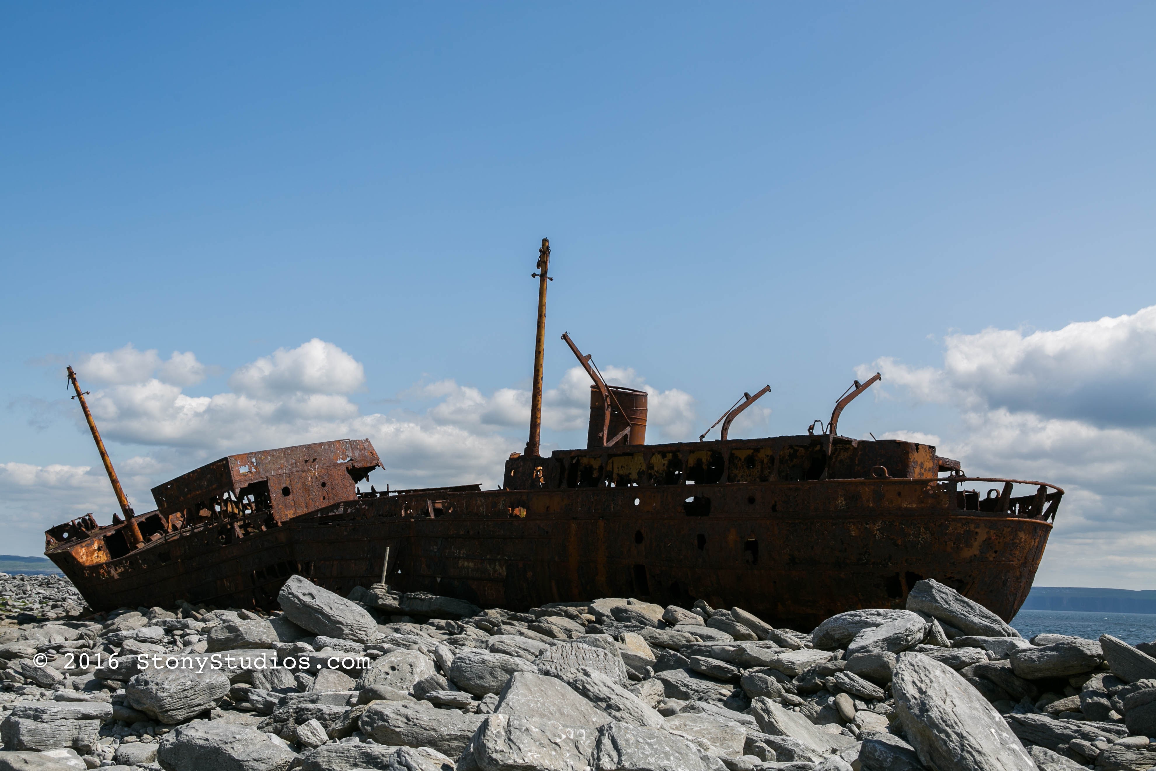 Stony Studios » The Plassey Shipwreck, Inis Oírr
