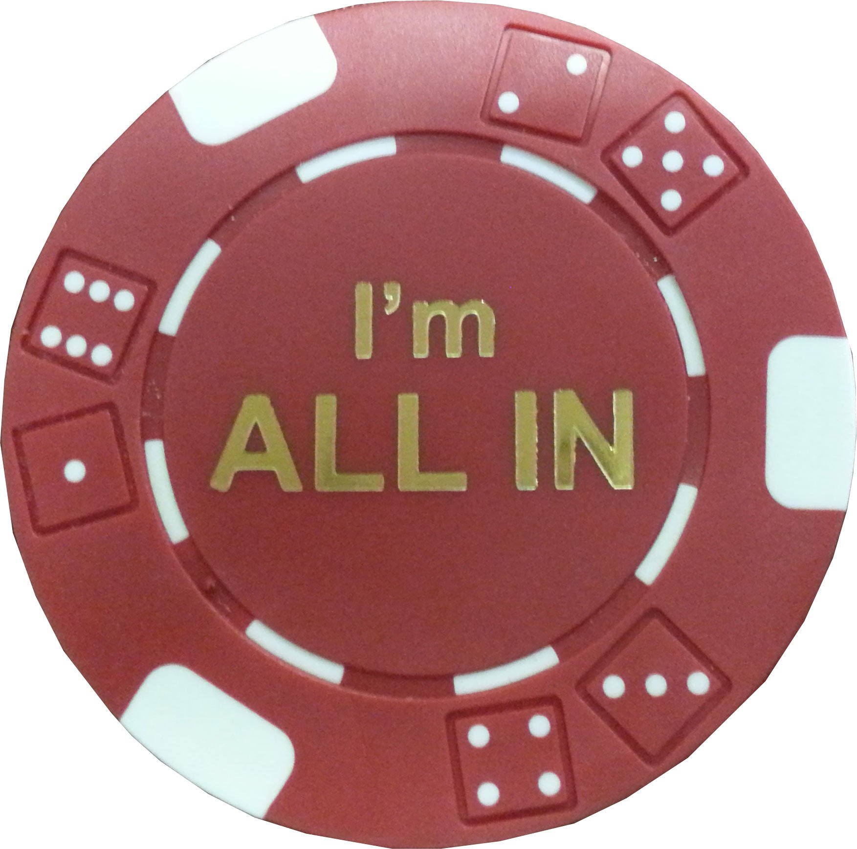 I'm All In Texas Holdem Tournament Poker Chips | Spinettis Gaming ...