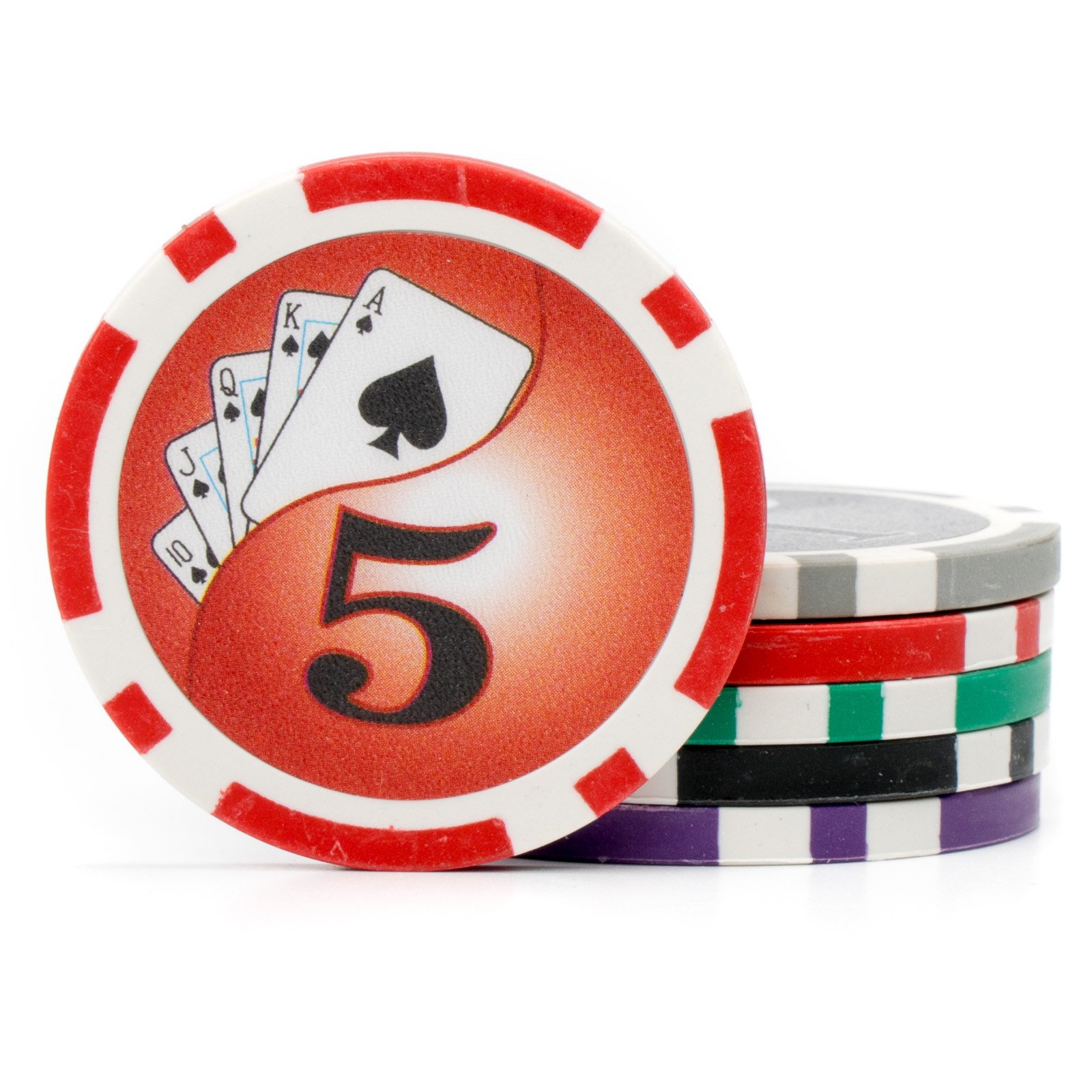 13.5 Gram Yin Yang Poker Chips (25/Pkg) | Casino Supply