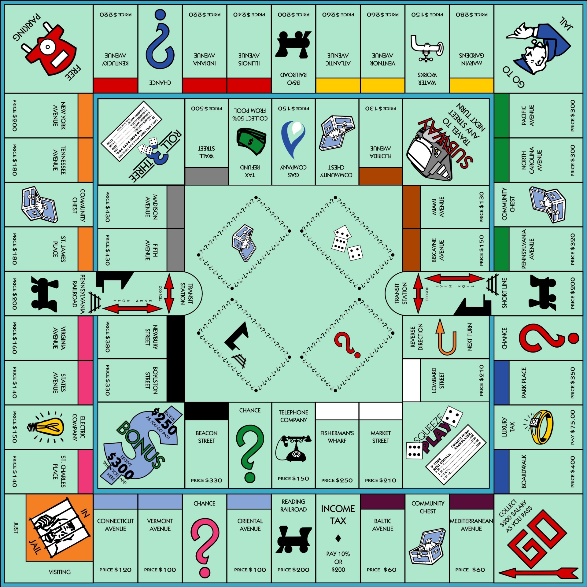 Monopoly Game Board Free Stock Photo - Public Domain Pictures