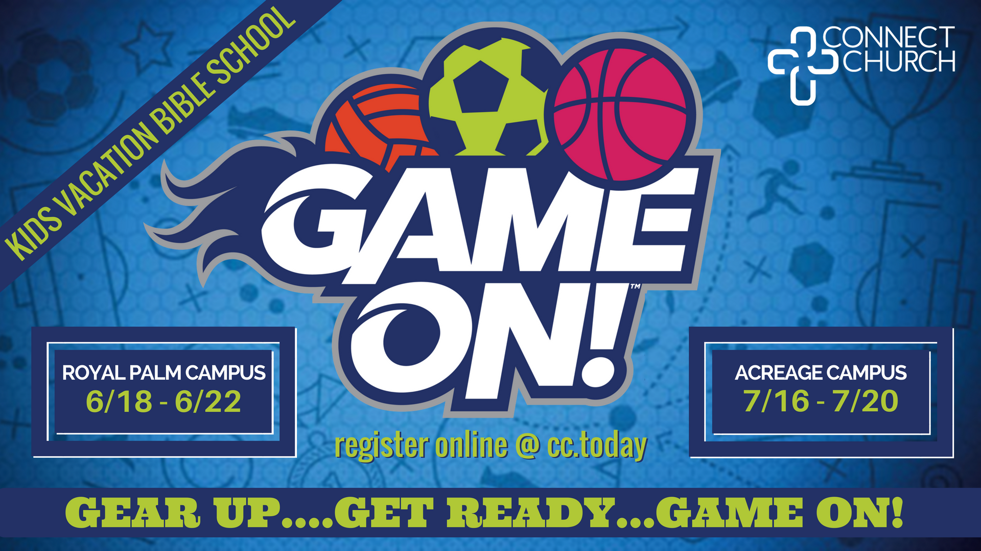 Vacation Bible School (VBS) - GAME ON! (Royal Palm campus) | Connect ...