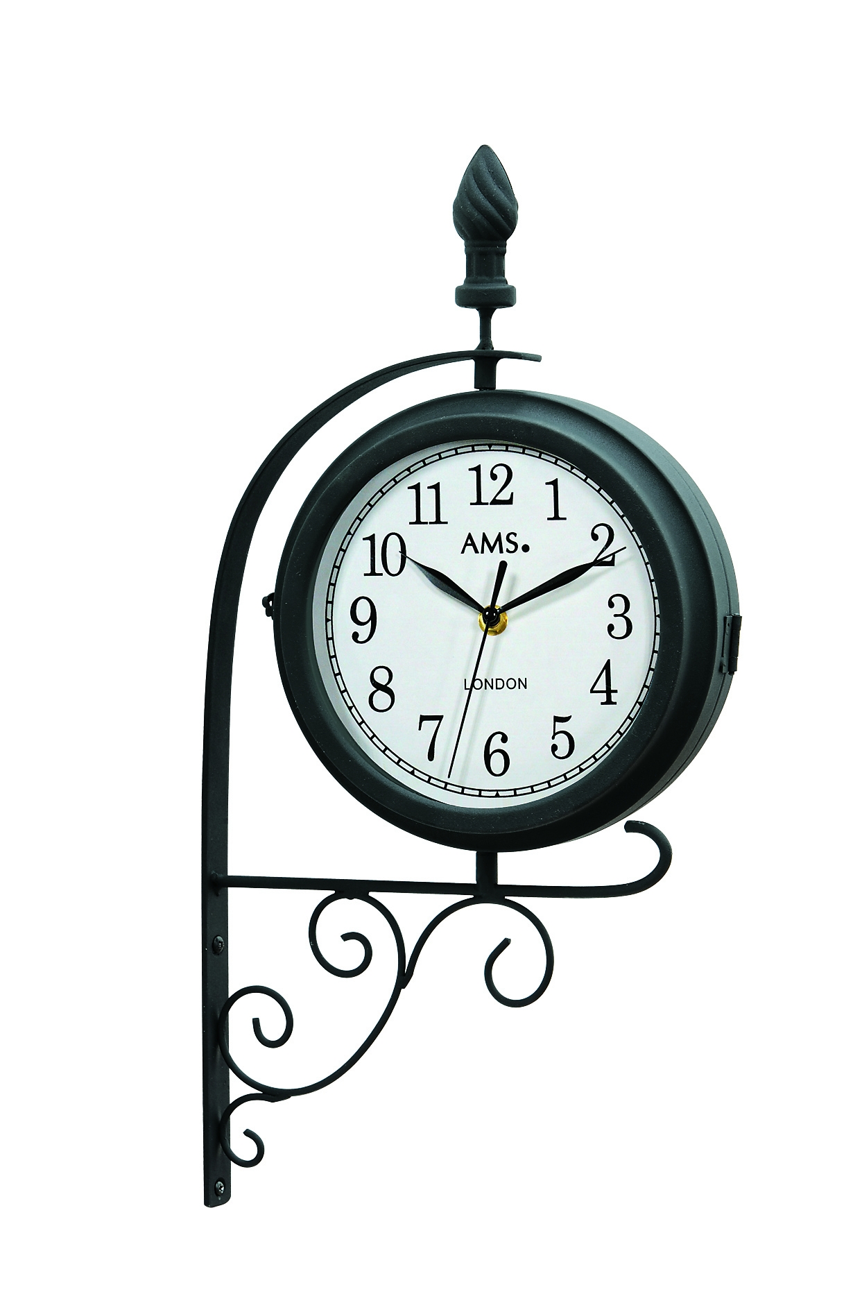 AMS 9433 Station Style Garden Clock - AMS Clocks
