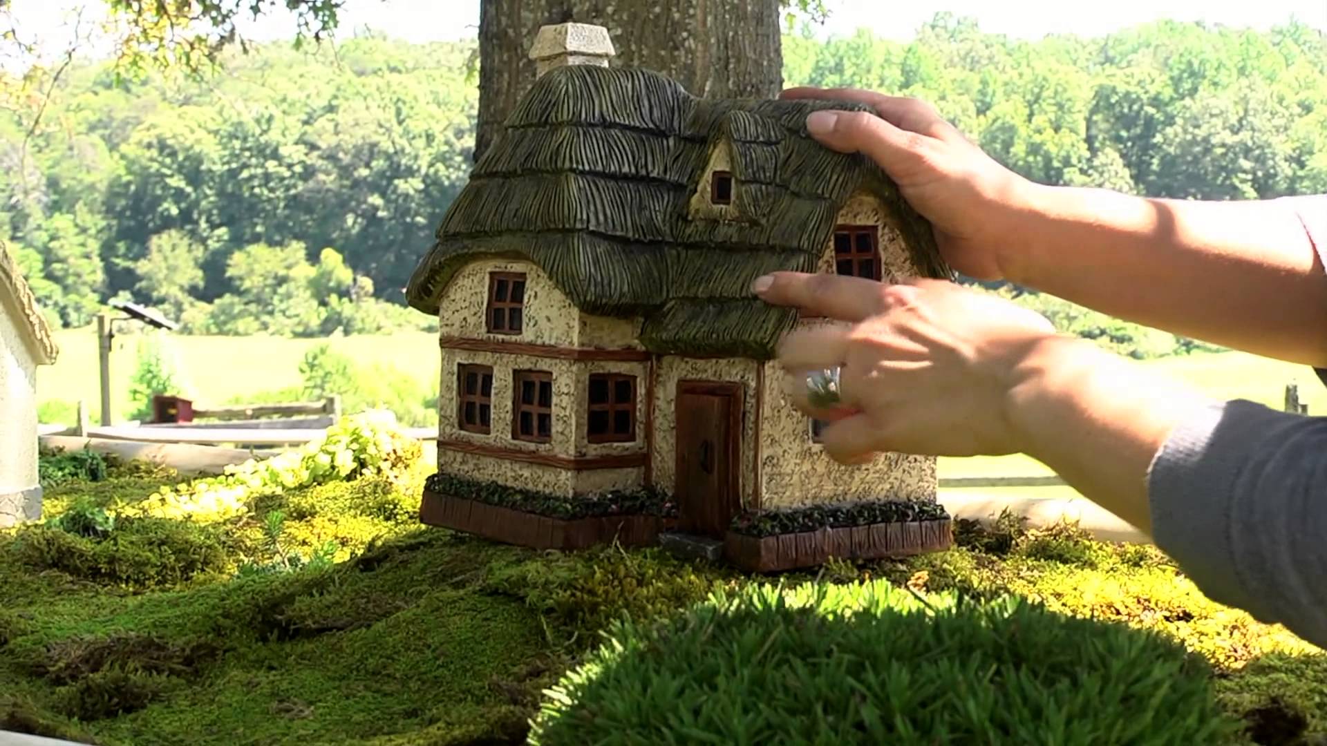 Two-Story Fairy Garden Cottage SKU# 53272 - Plow & Hearth - YouTube