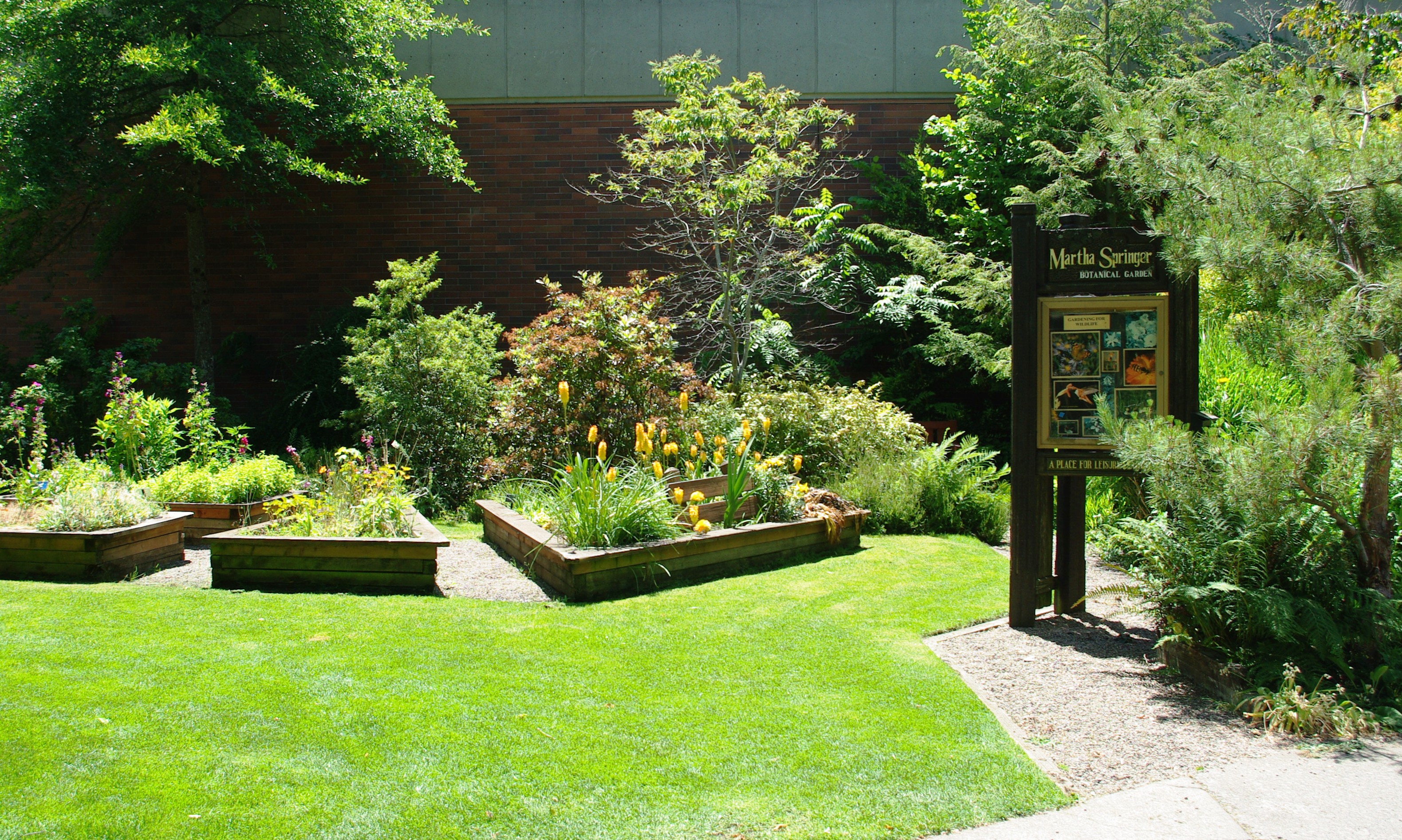 Garden entrance photo