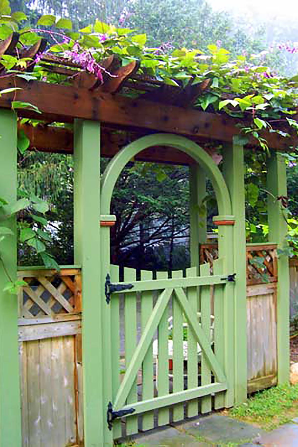Garden gate photo
