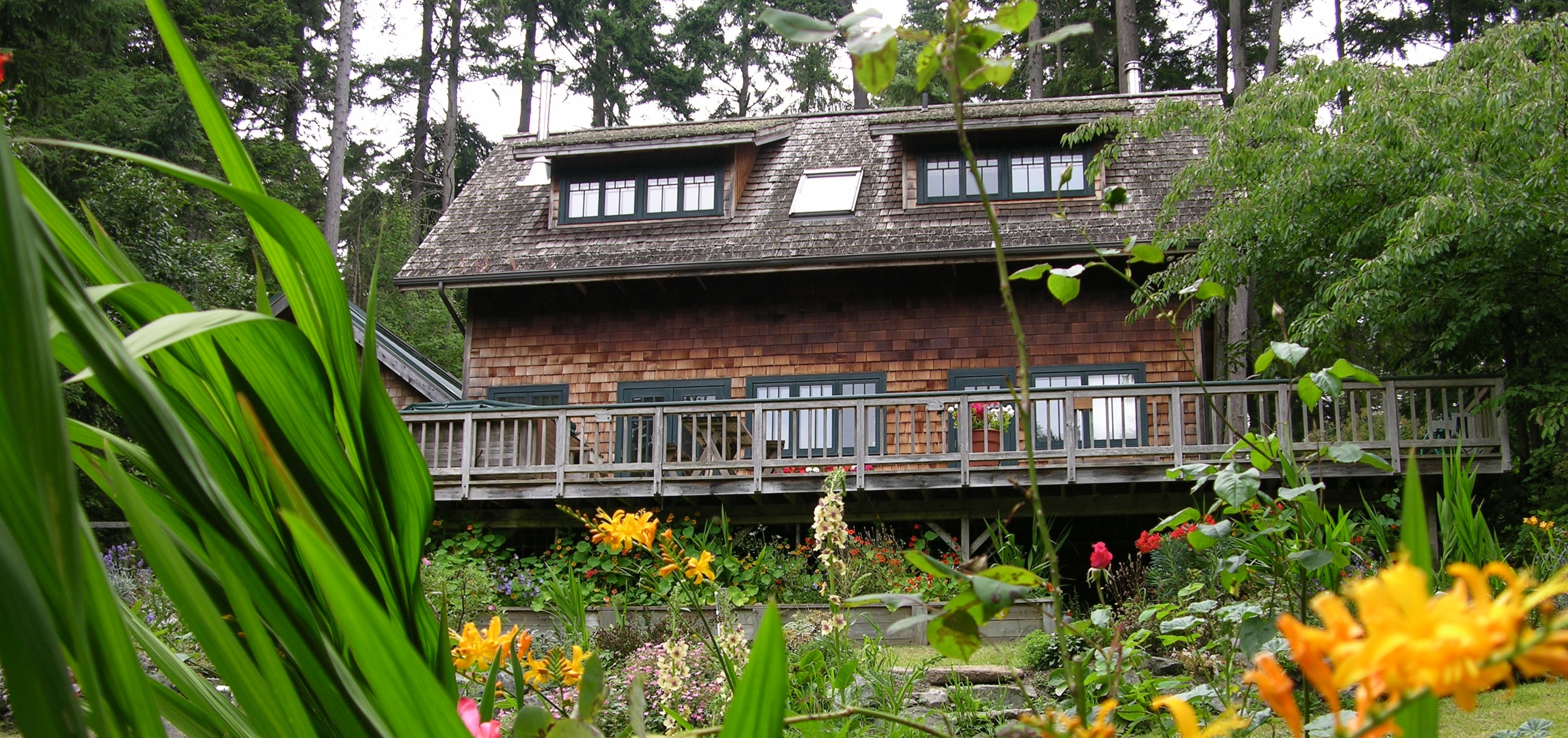 Garden House on Orcas Island
