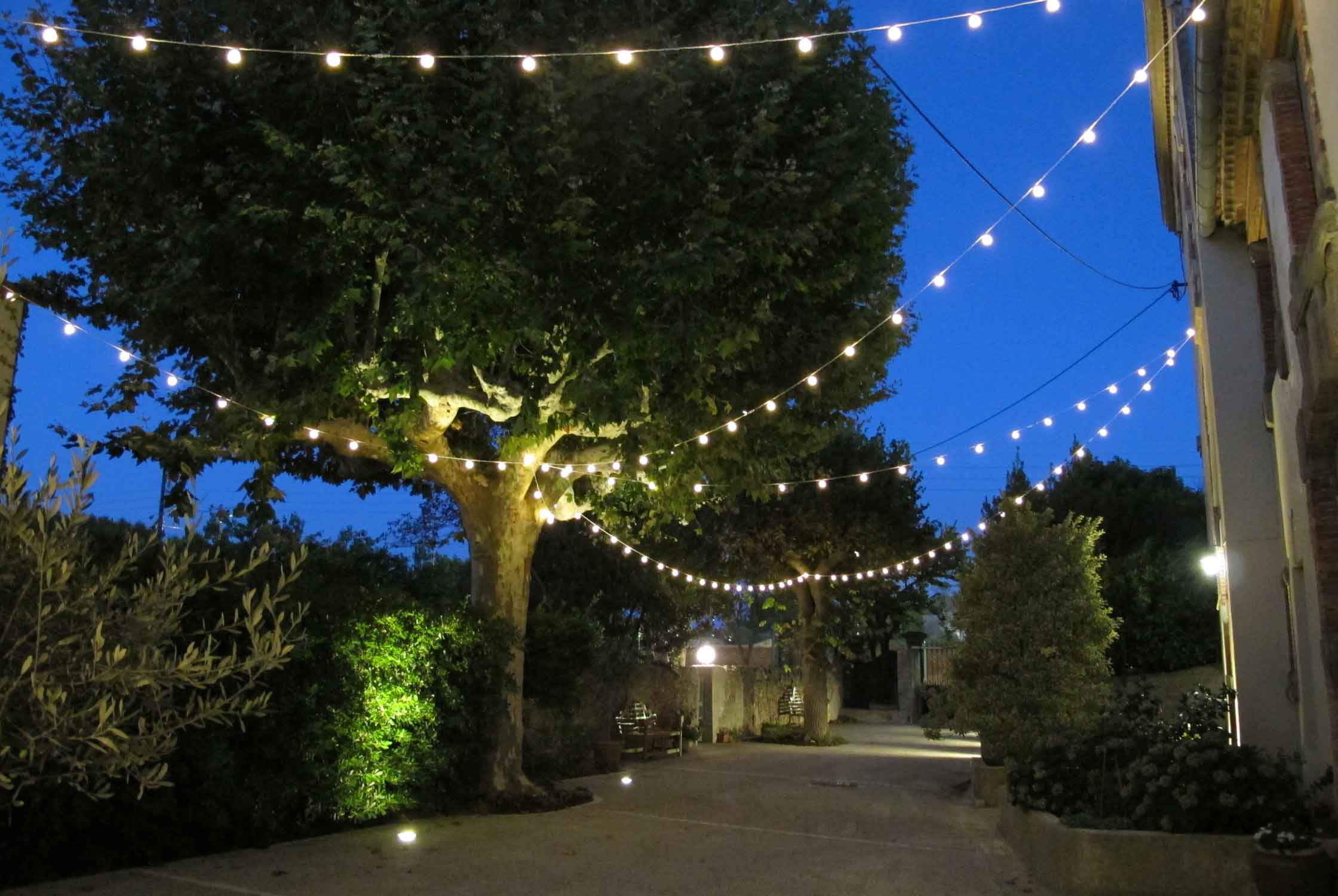 Outdoor Garden Lighting Ideas. Garden Festoon Lights Outdoor ...