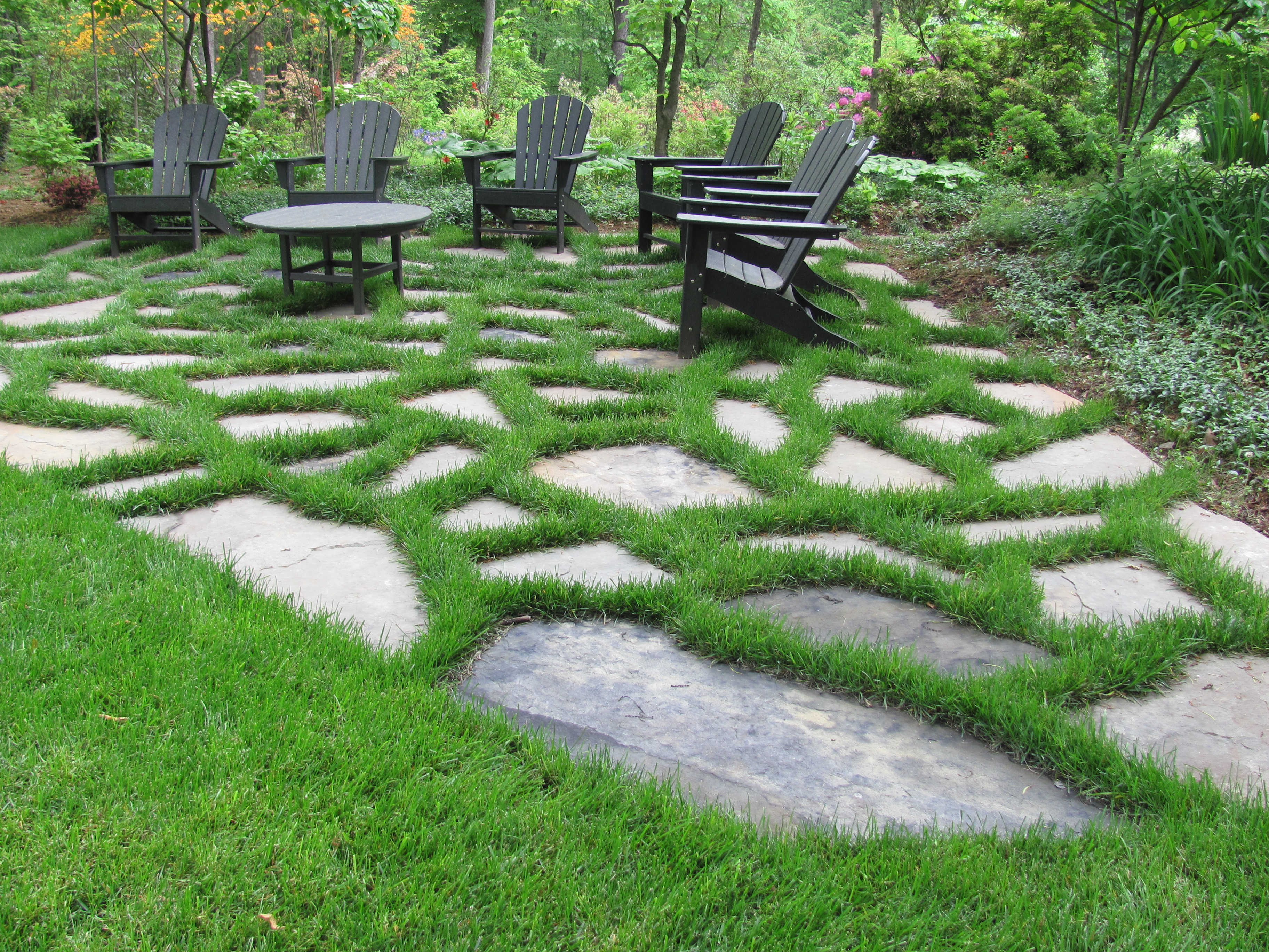 Stone garden retreat | John James, Landscape Architect