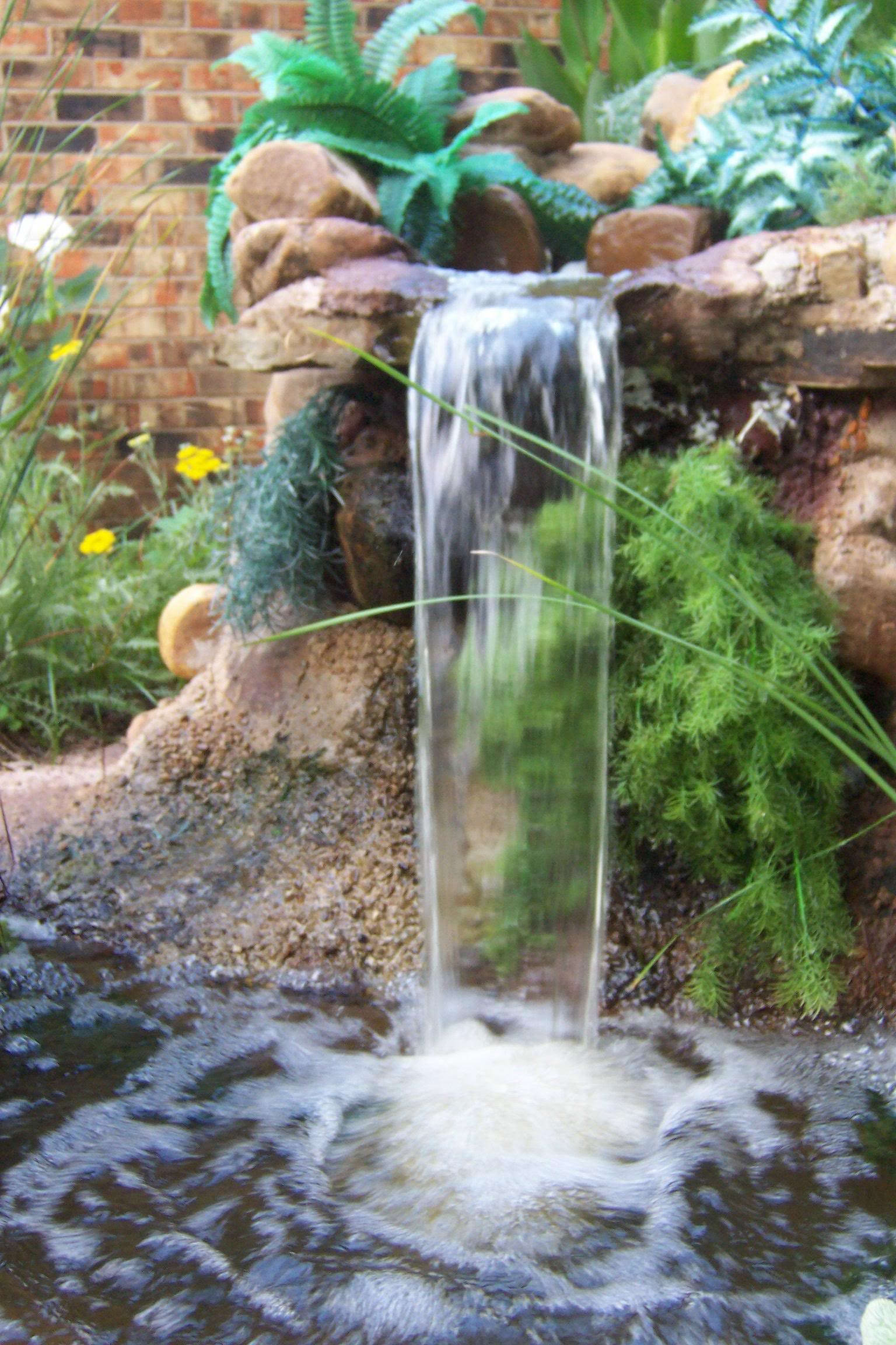 Modern Garden Waterfall Relaxing Backyard Waterfalls Ideas Rilane ...