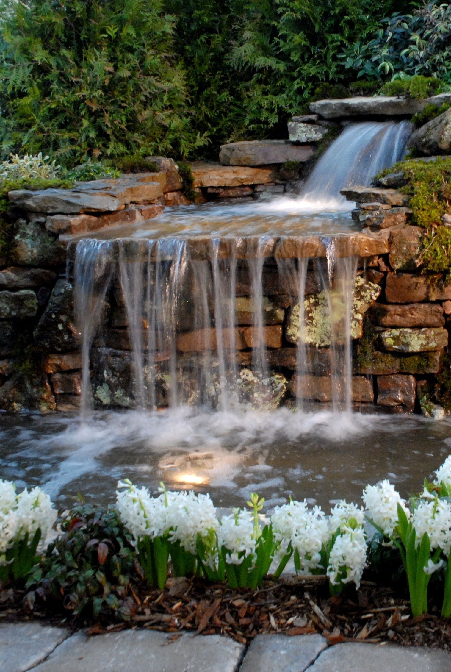 Pinspiration - 90 Stylish Backyard & Garden Waterfalls | Garden ...