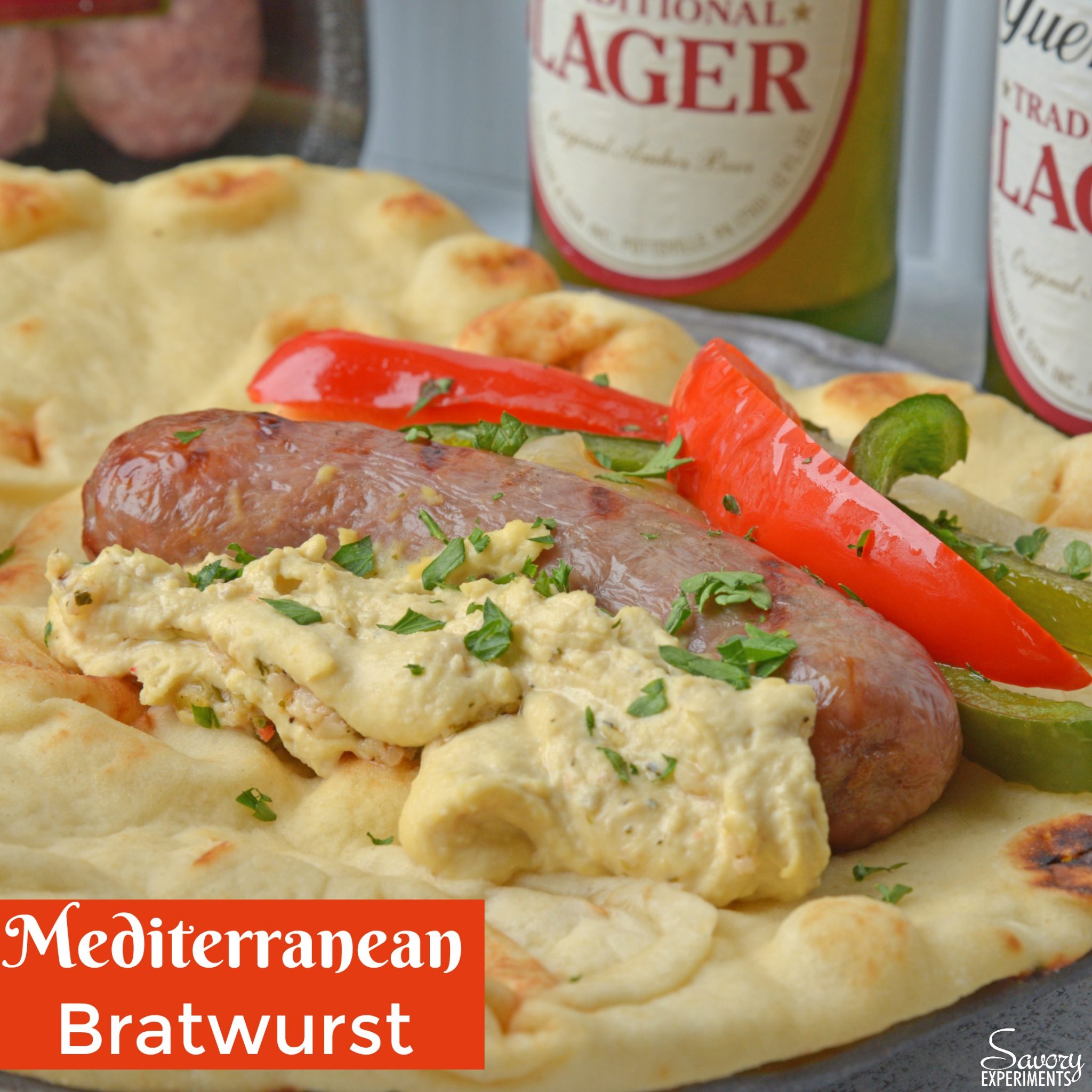 Yuengling Mediterranean Bratwurst - Savory Experiments