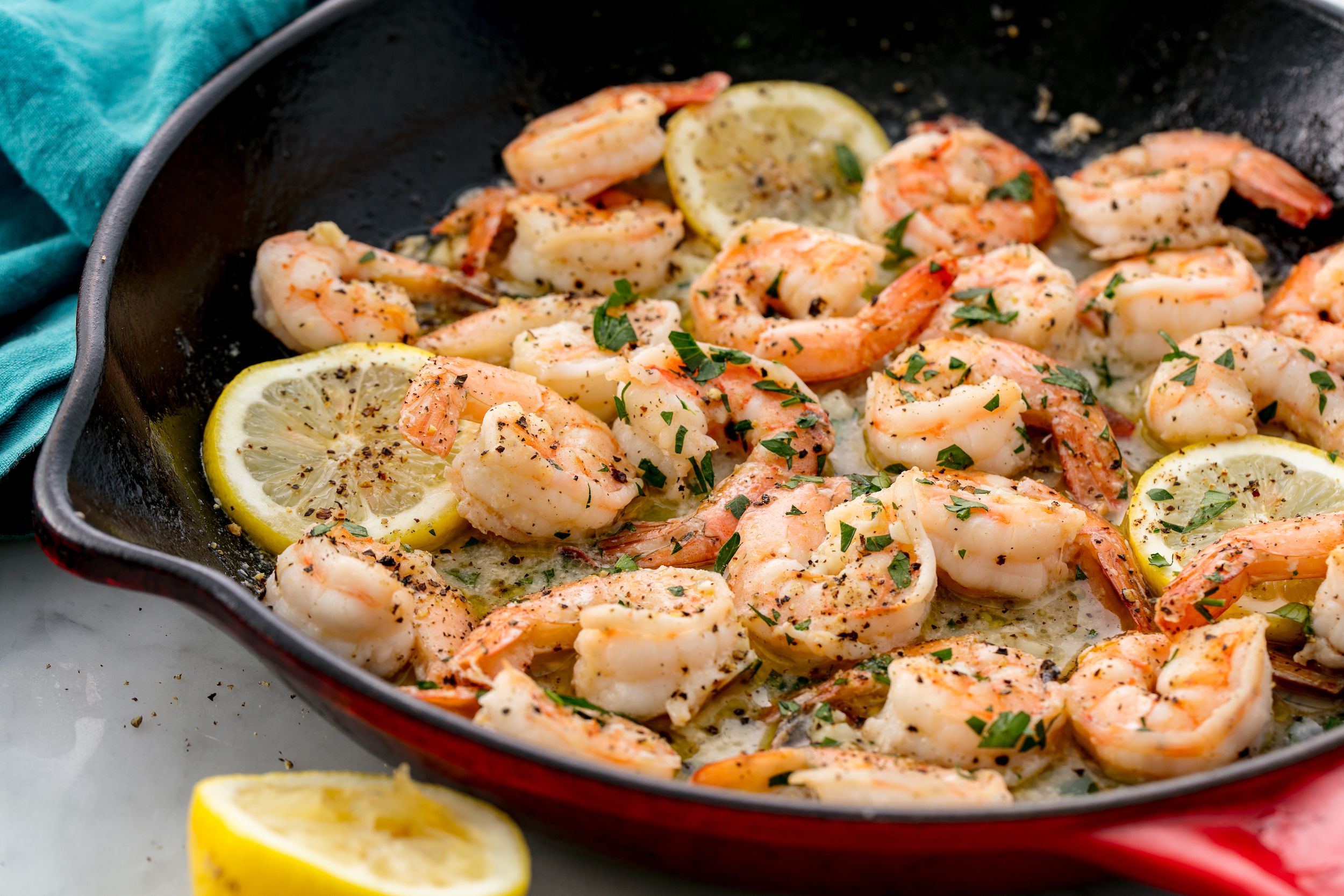 Best Lemon Garlic Shrimp Recipe - How to Make Lemon Garlic Shrimp