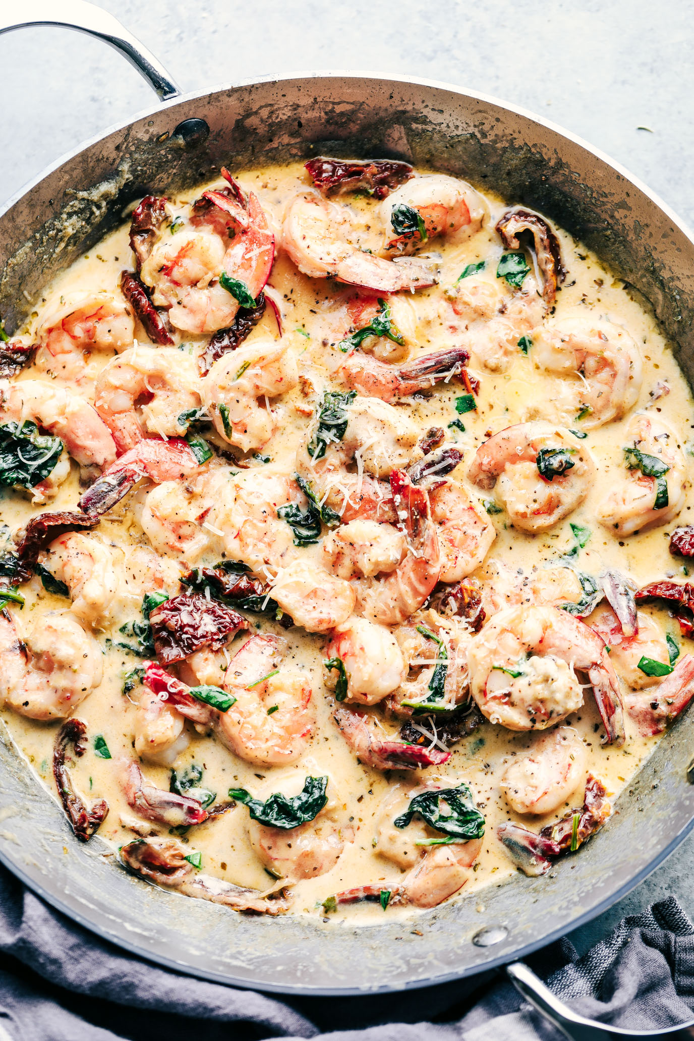 Creamy Tuscan Garlic Shrimp | The Recipe Critic