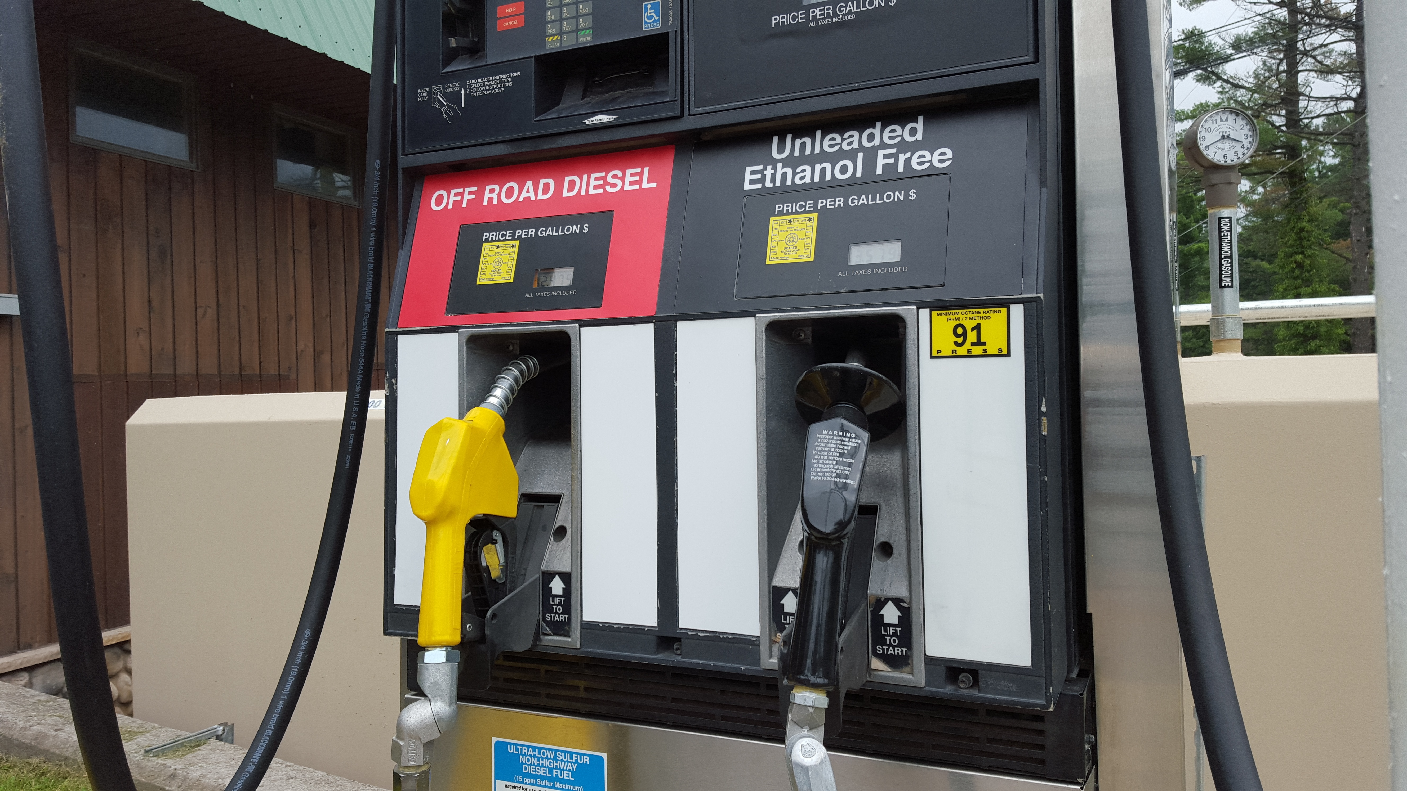 Ethanol Free Gasoline & Off-Road Diesel Available at CES Pump!