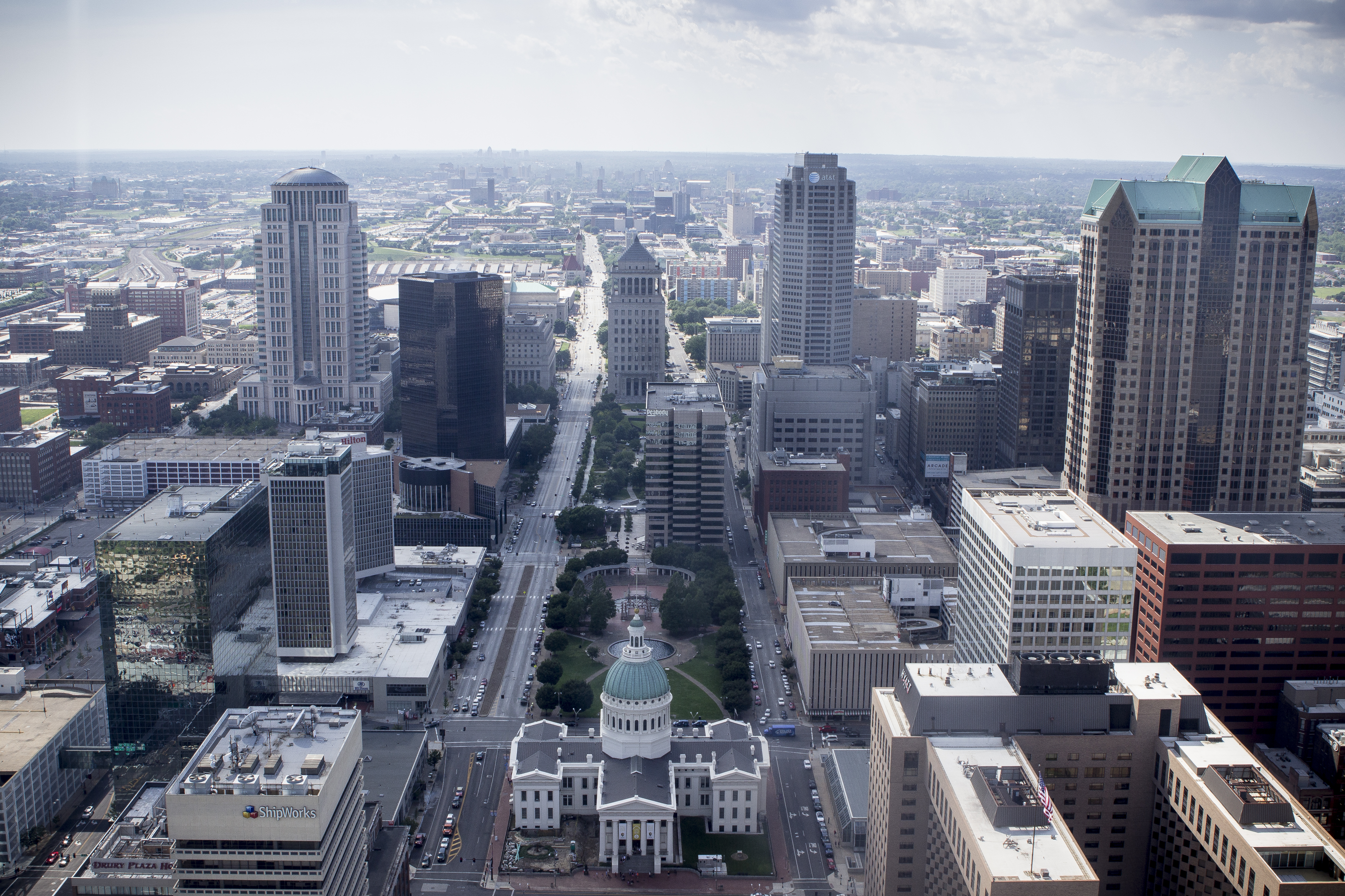 View from the Gateway Arch | Stock by Arias & Thompson Digital ...