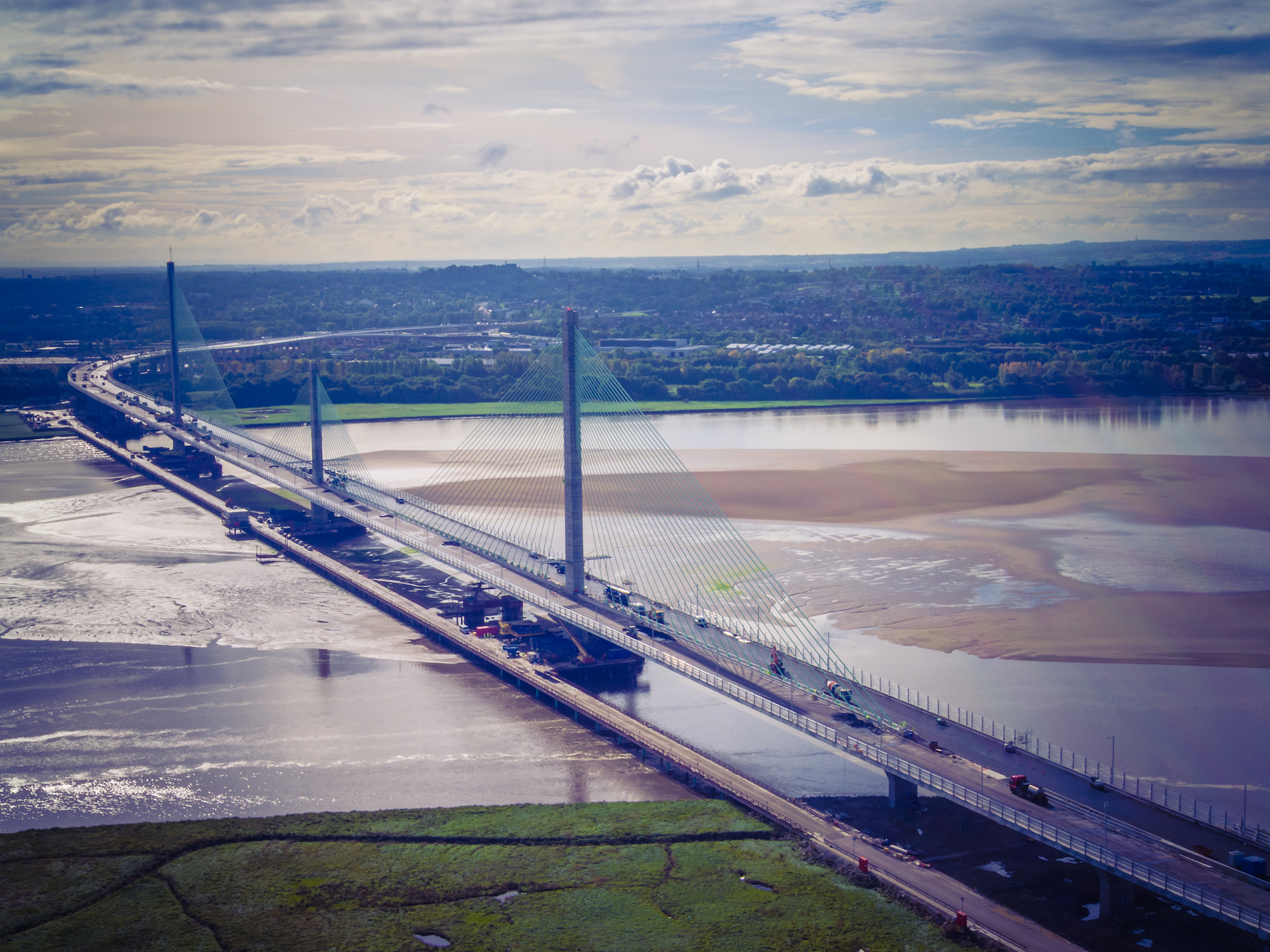 Mersey Gateway Bridge to open to traffic just after midnight on ...