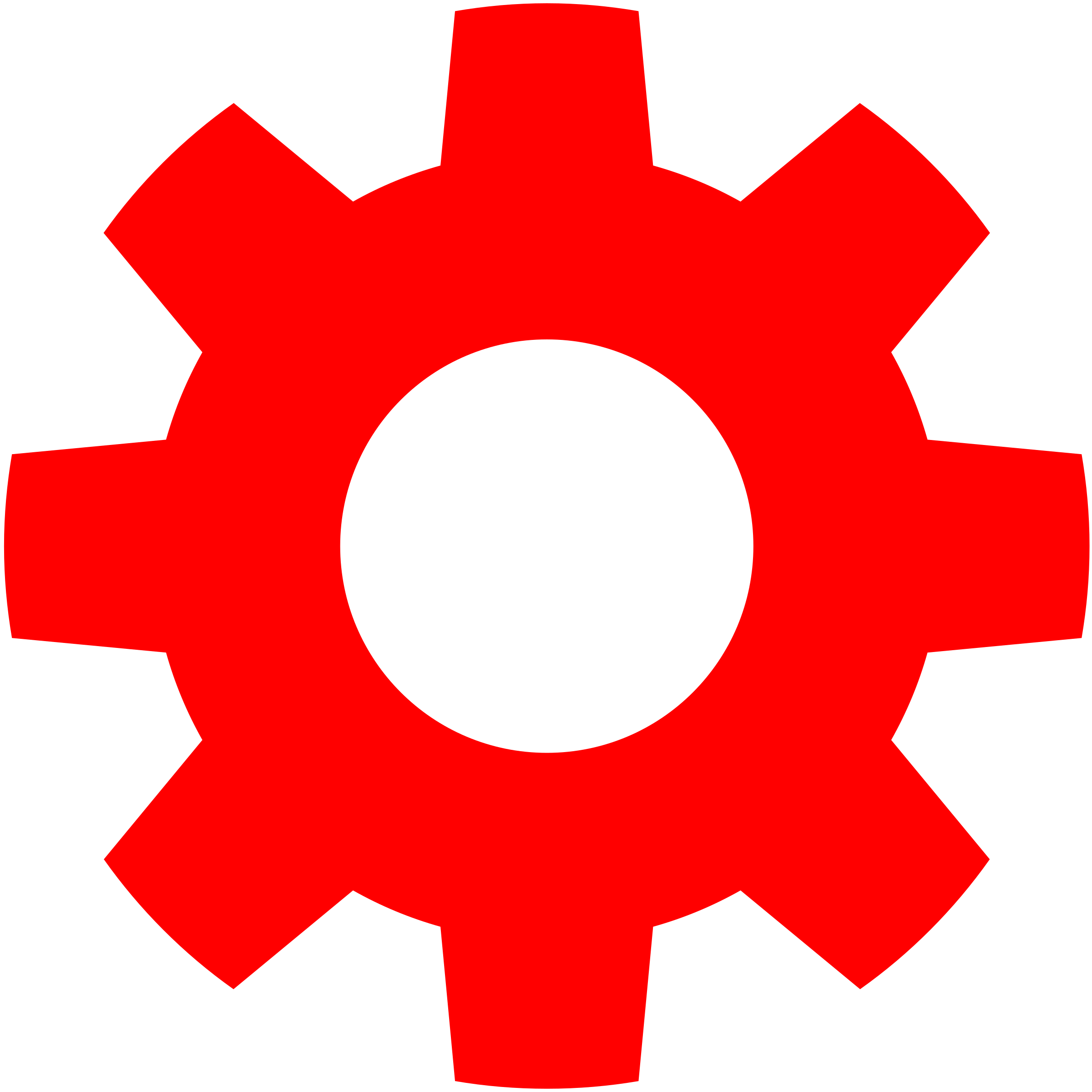 Gear in red Icons PNG - Free PNG and Icons Downloads
