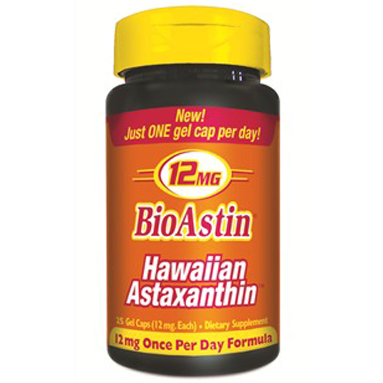 Nutrex Hawaii, BioAstin, 12 mg, 25 Gel Caps - iHerb.com