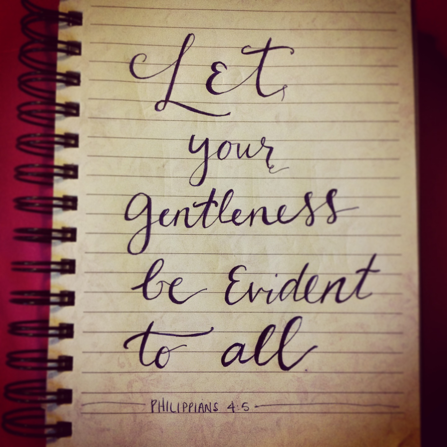 Gentleness Evident to All | The Cripplegate