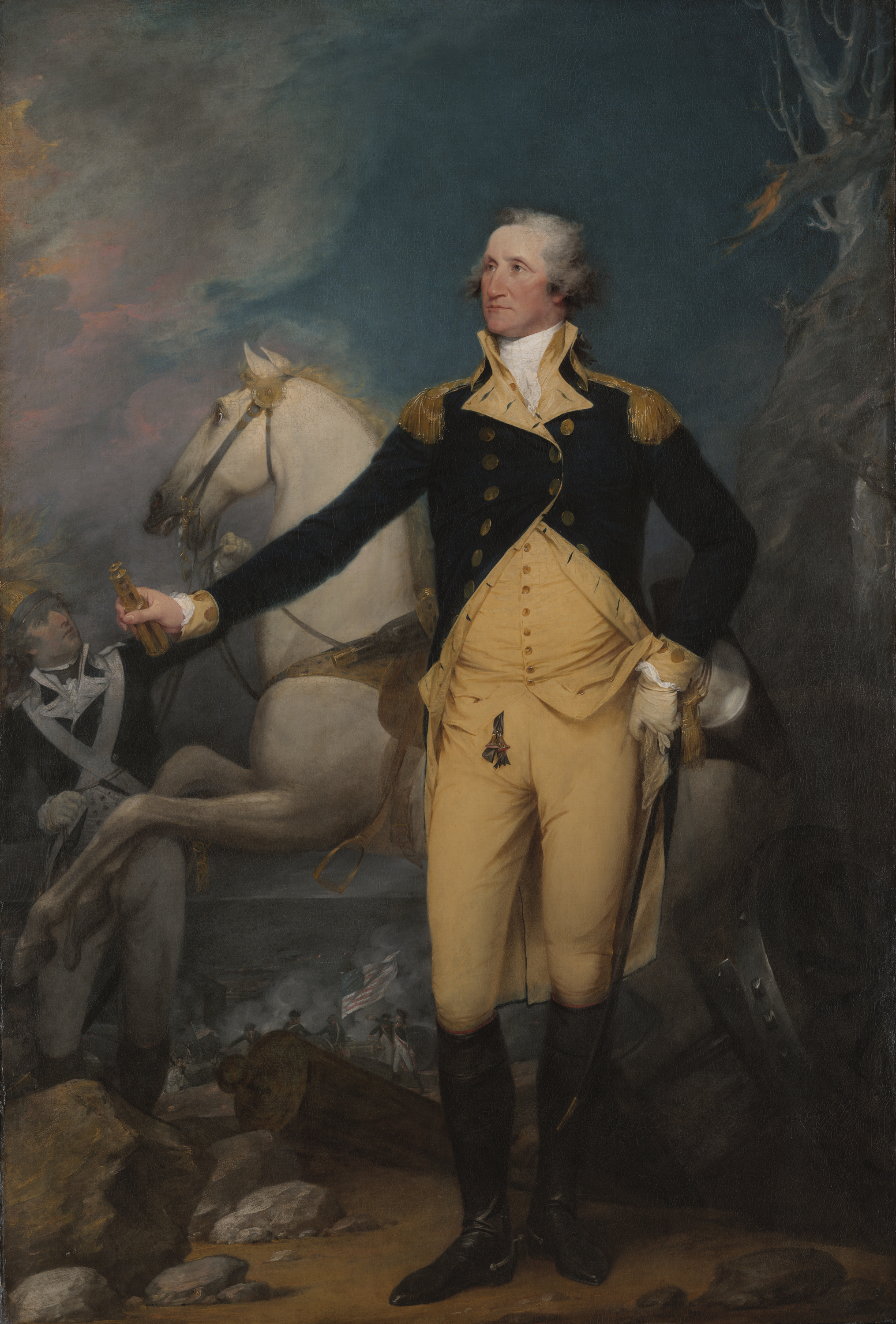 General George Washington at Trenton - Wikipedia