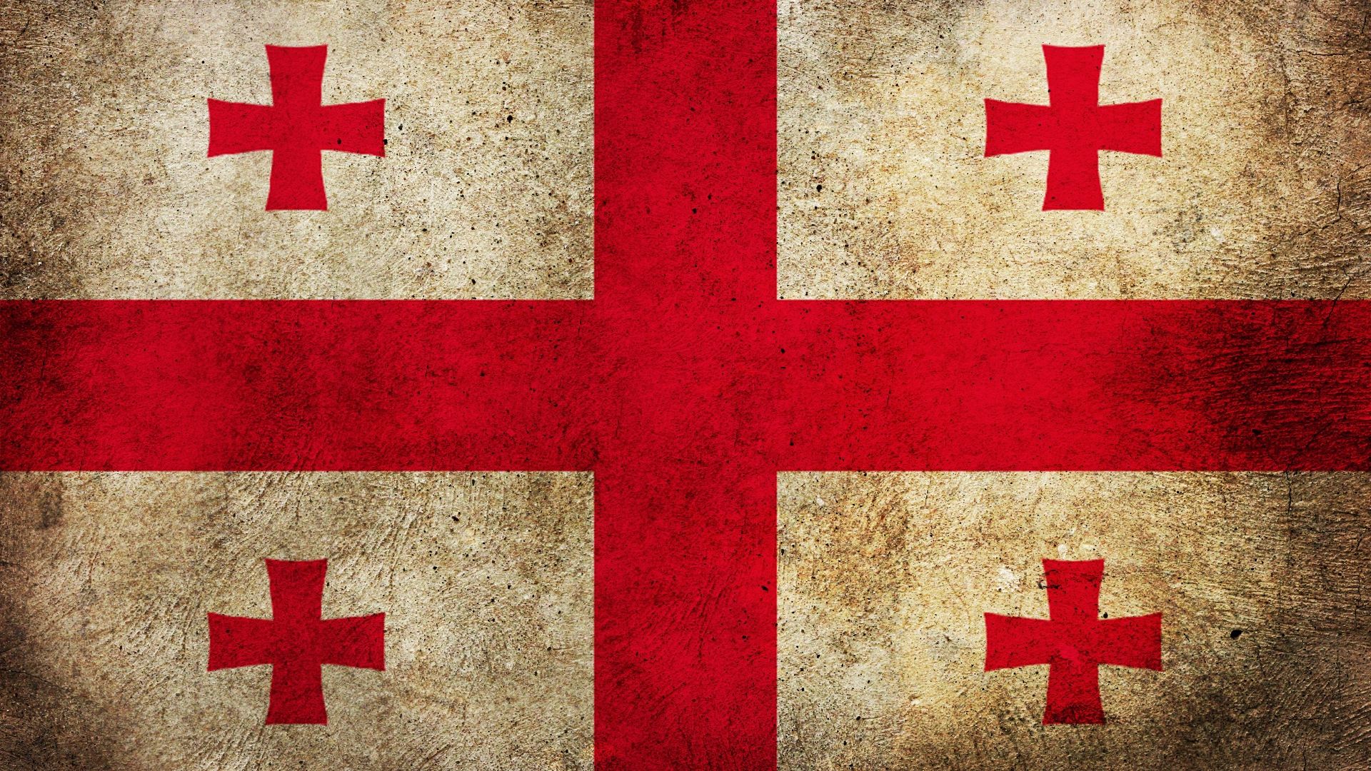 georgia, flag, mud - http://www.wallpapers4u.org/georgia-flag-mud ...