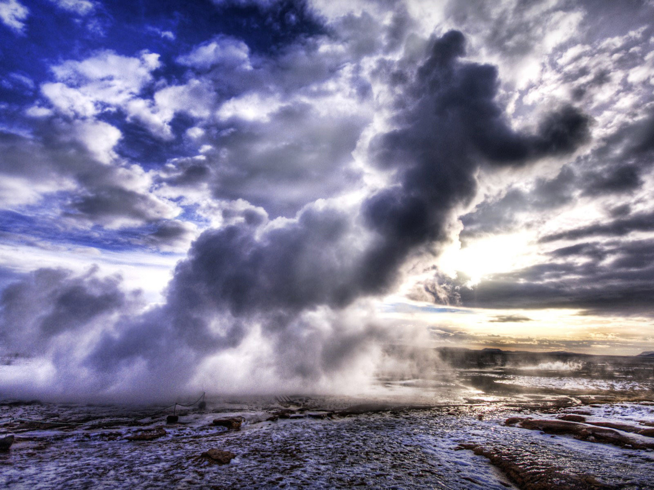 Geothermal Energy Scene Wallpaper | Cool HD Backgrounds!