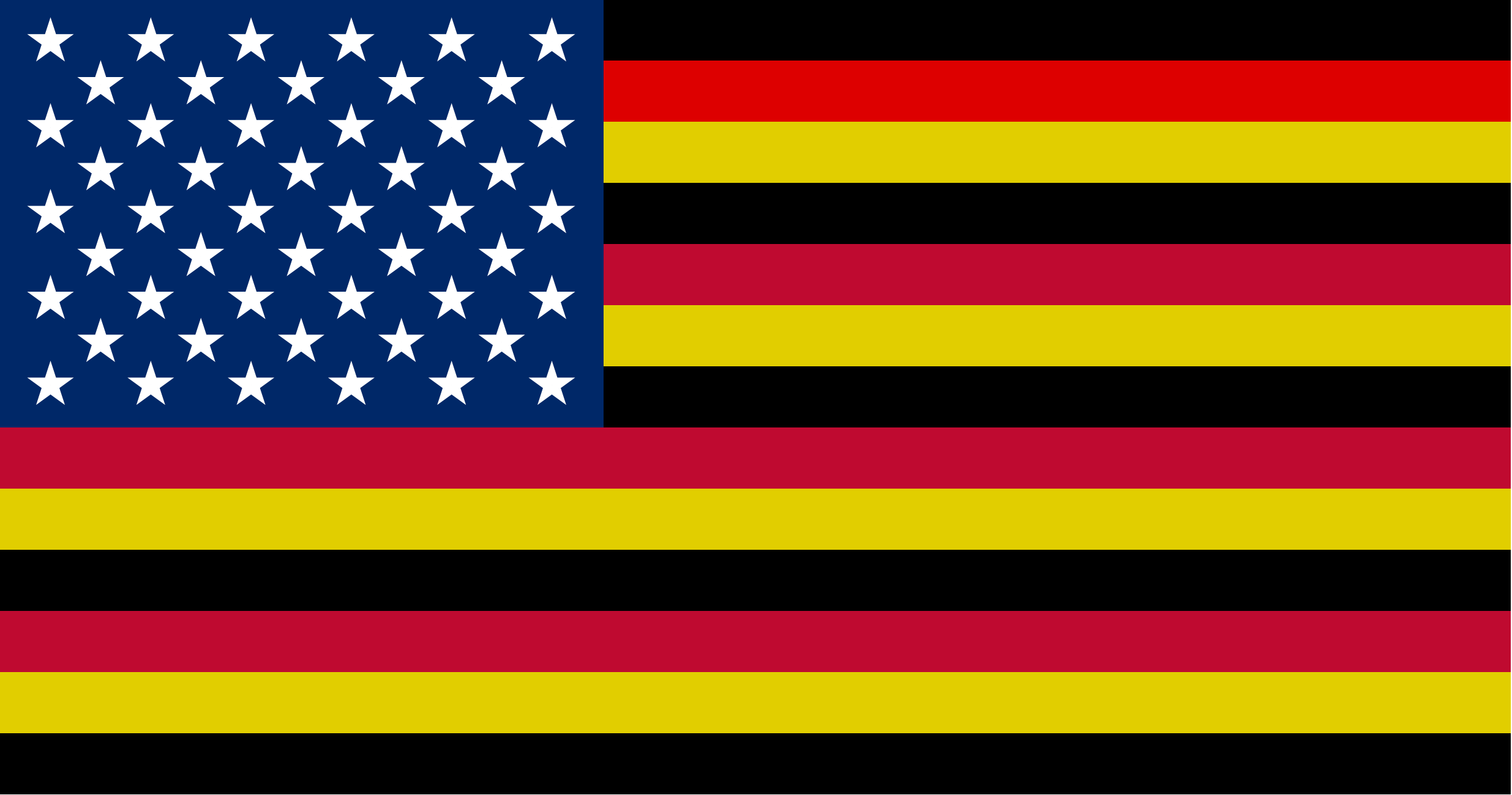 German American flag : vexillology