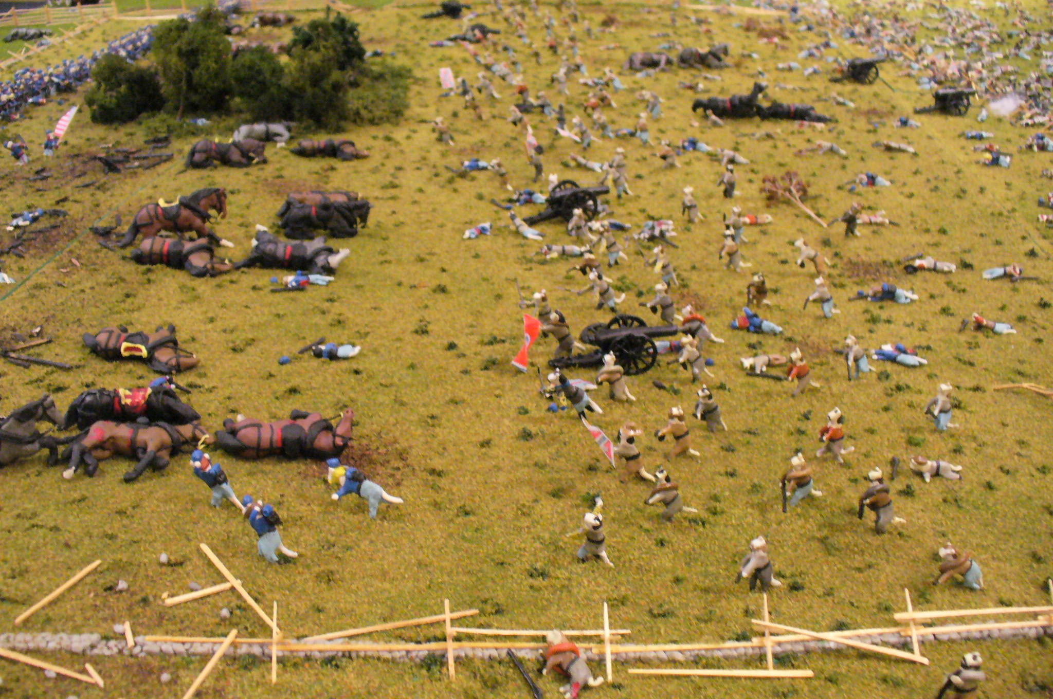 The Angle at Gettysburg | Civil War Tails at the Homestead Diorama ...