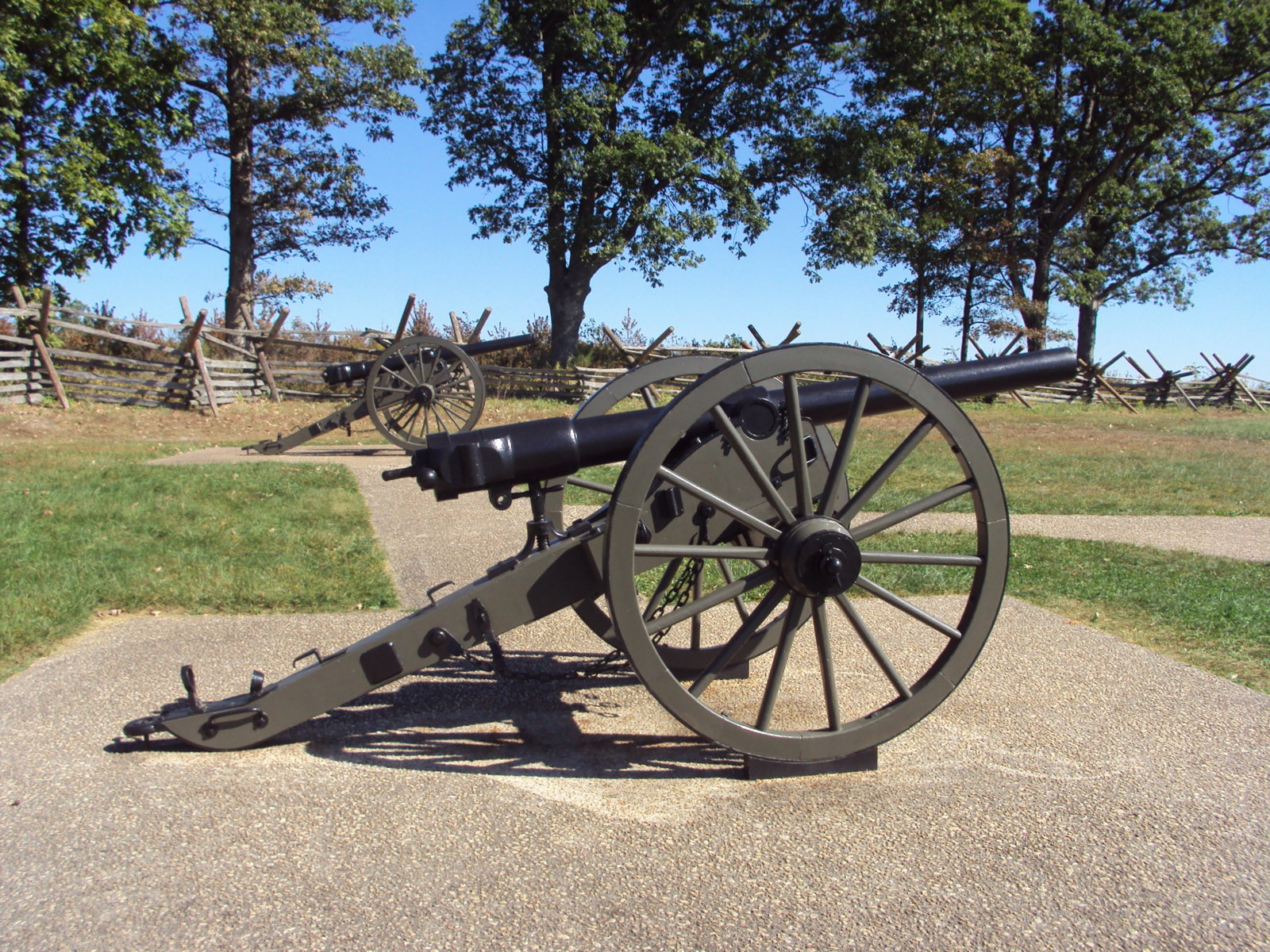 Confederate Whitworth Rifled Cannon at Gettysburg NMP | American ...