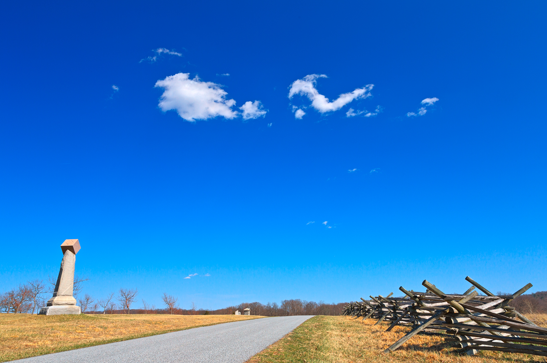 Gettysburg sky route - hdr photo