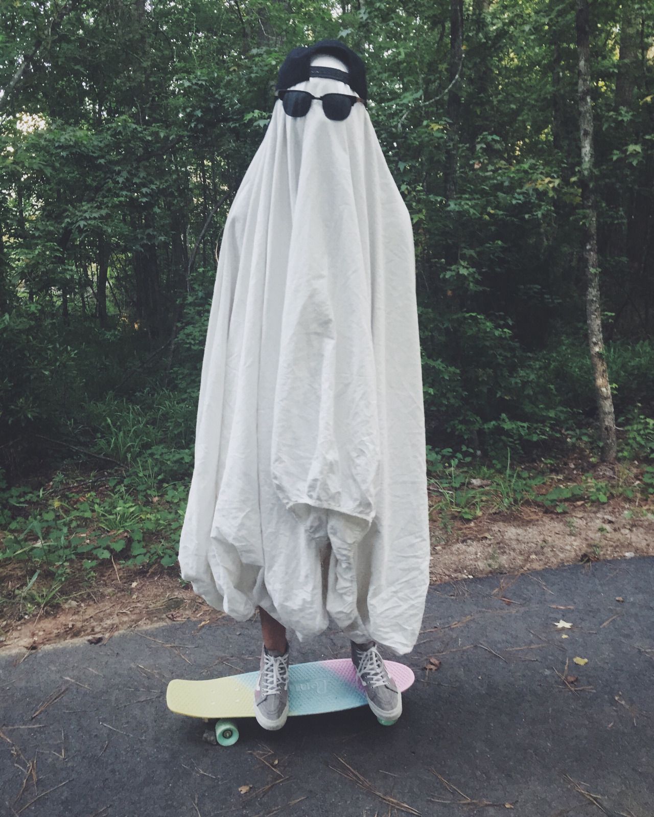 casualaffaire: “ Skateboarding ghost is back for the summer ...