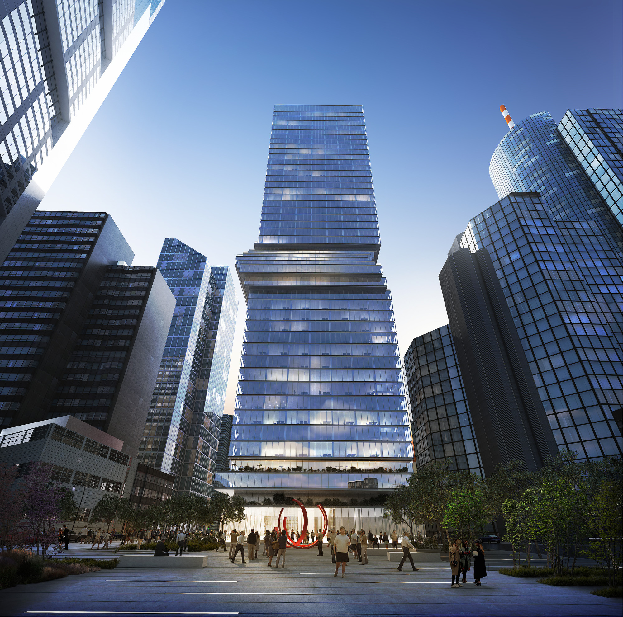BIG Designs New Tower for Frankfurt | ArchDaily