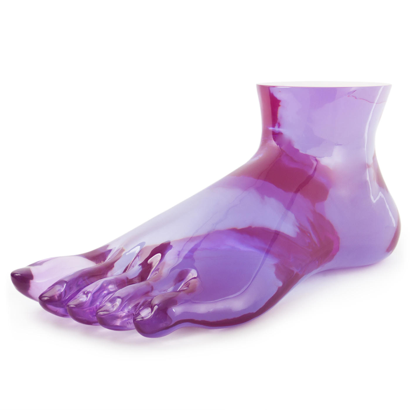 Purple Giant Acrylic Foot | Modern Decor | Jonathan Adler