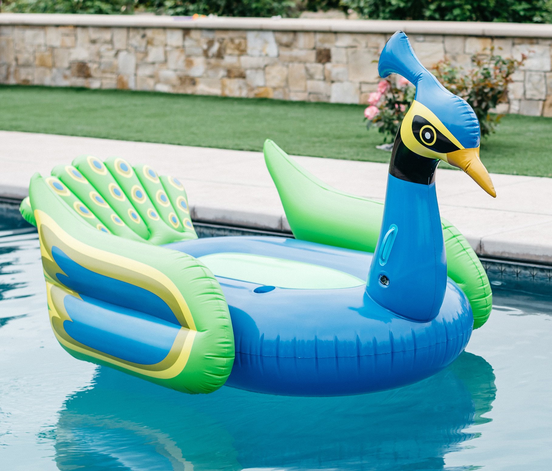 Peacock Pool Float - Mimosa Inc