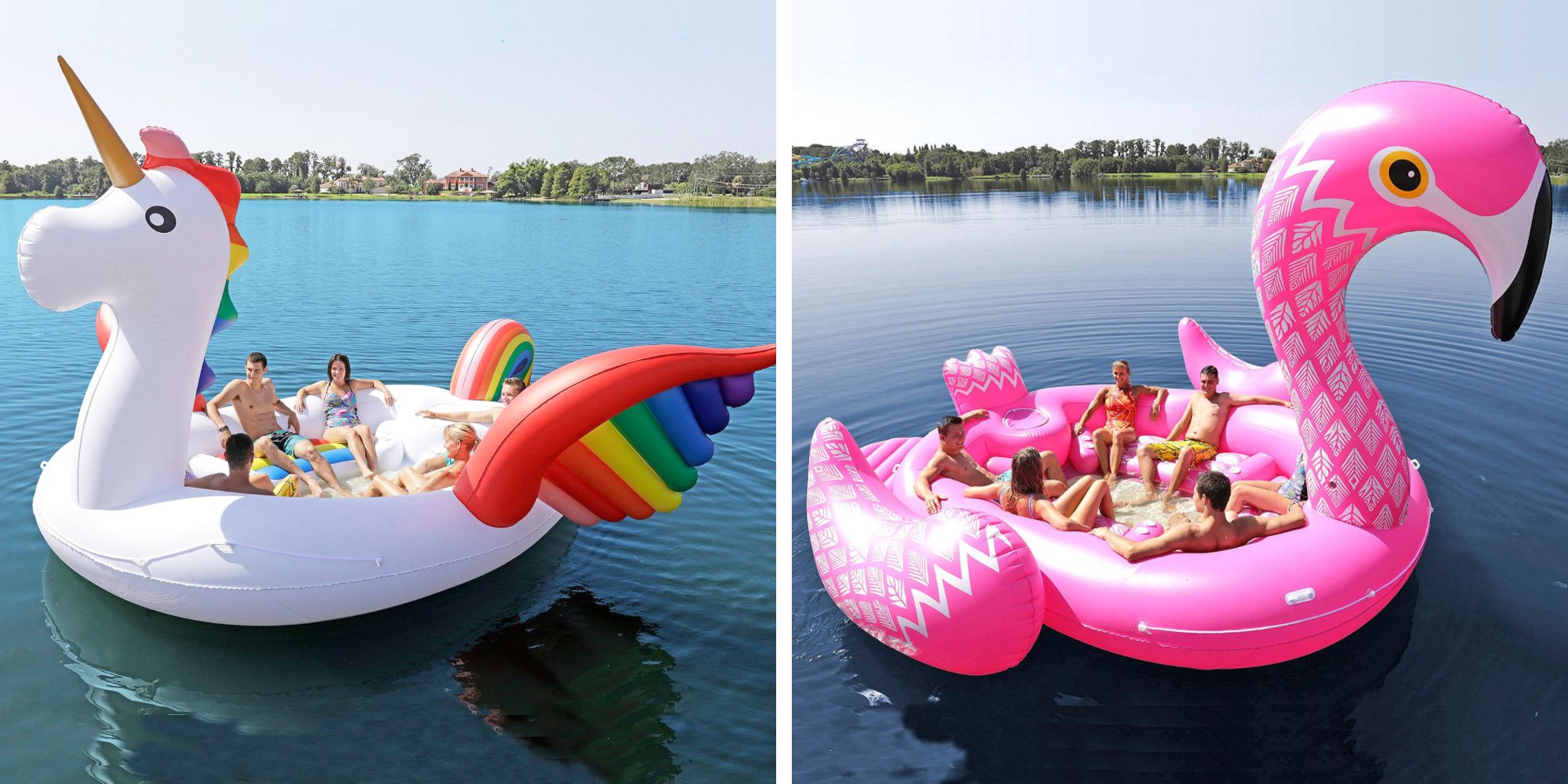 These Party Bird Island Floats Are So Giant They Can Fit Up to Six ...
