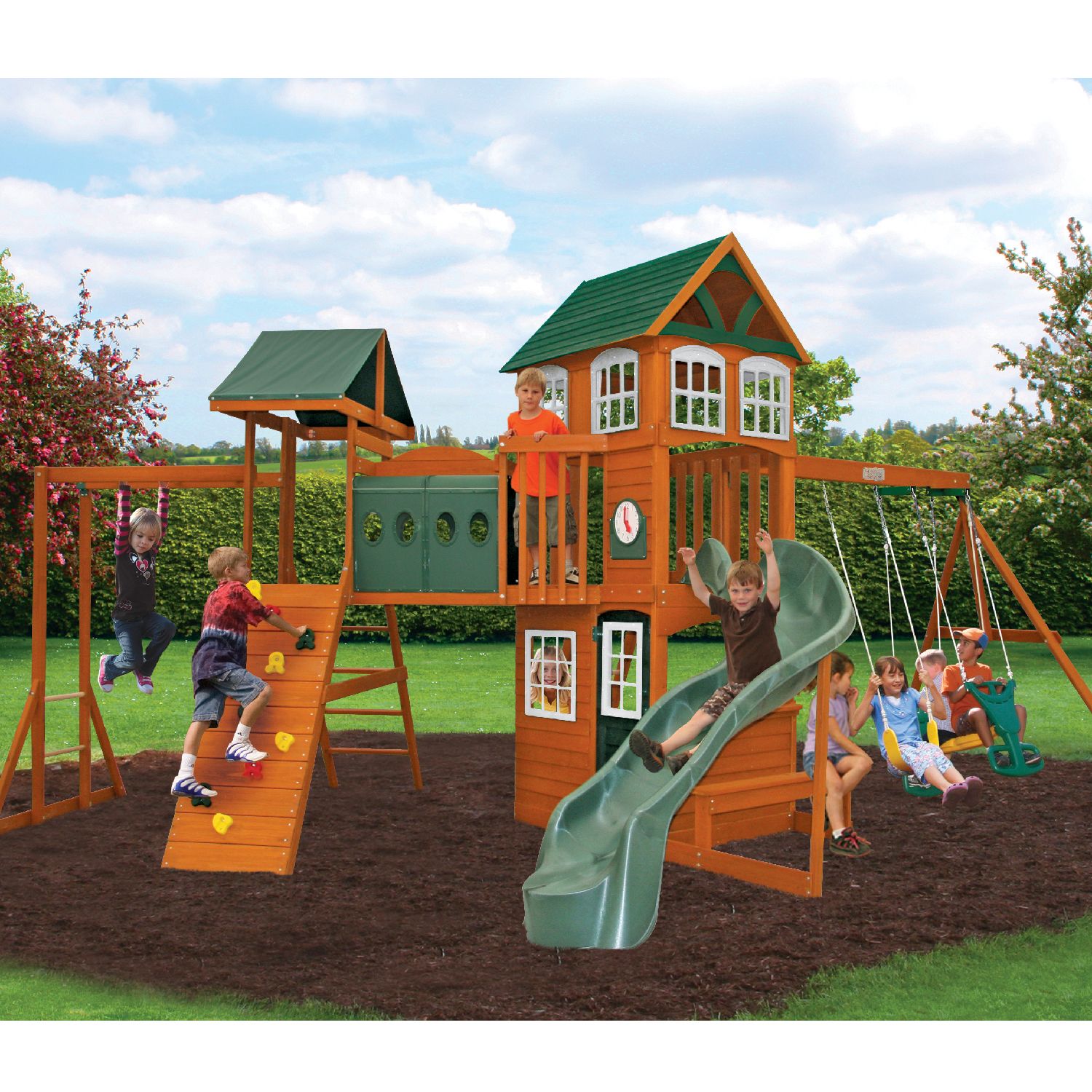 Hillcrest Wooden Play Set by Big Backyard Only $799.00 at Sam's Club ...