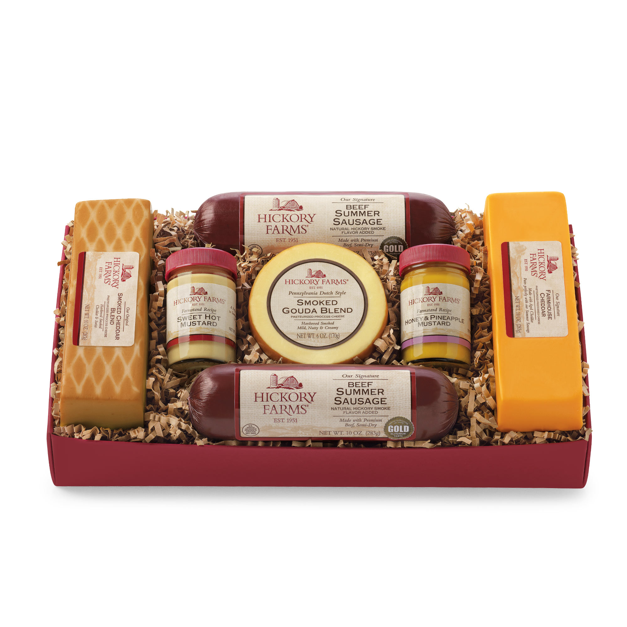 Summer Sausage and Cheese Gift Box | Hickory Farms