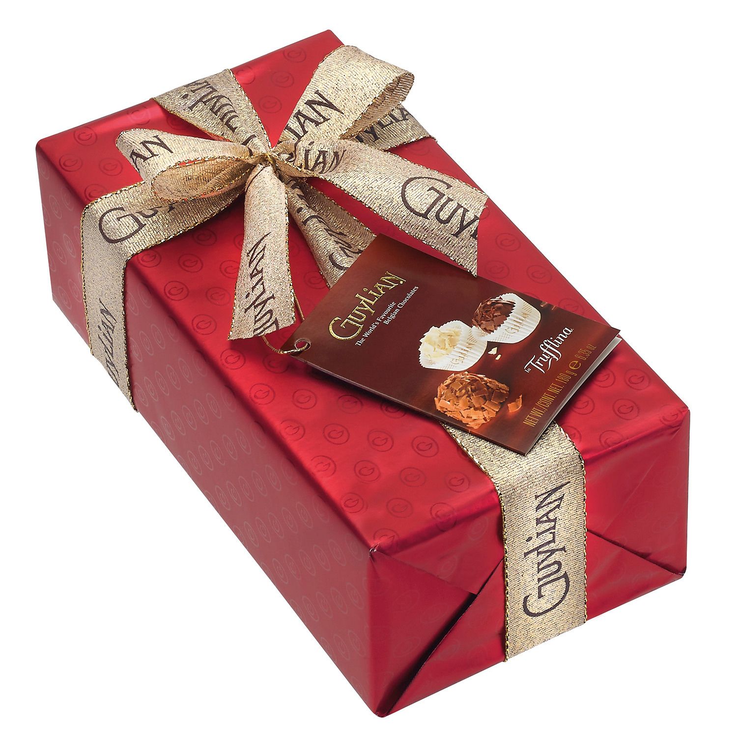 La Trufflina Gift Wrapped Ballotin 180g - Guylian Belgian Chocolates