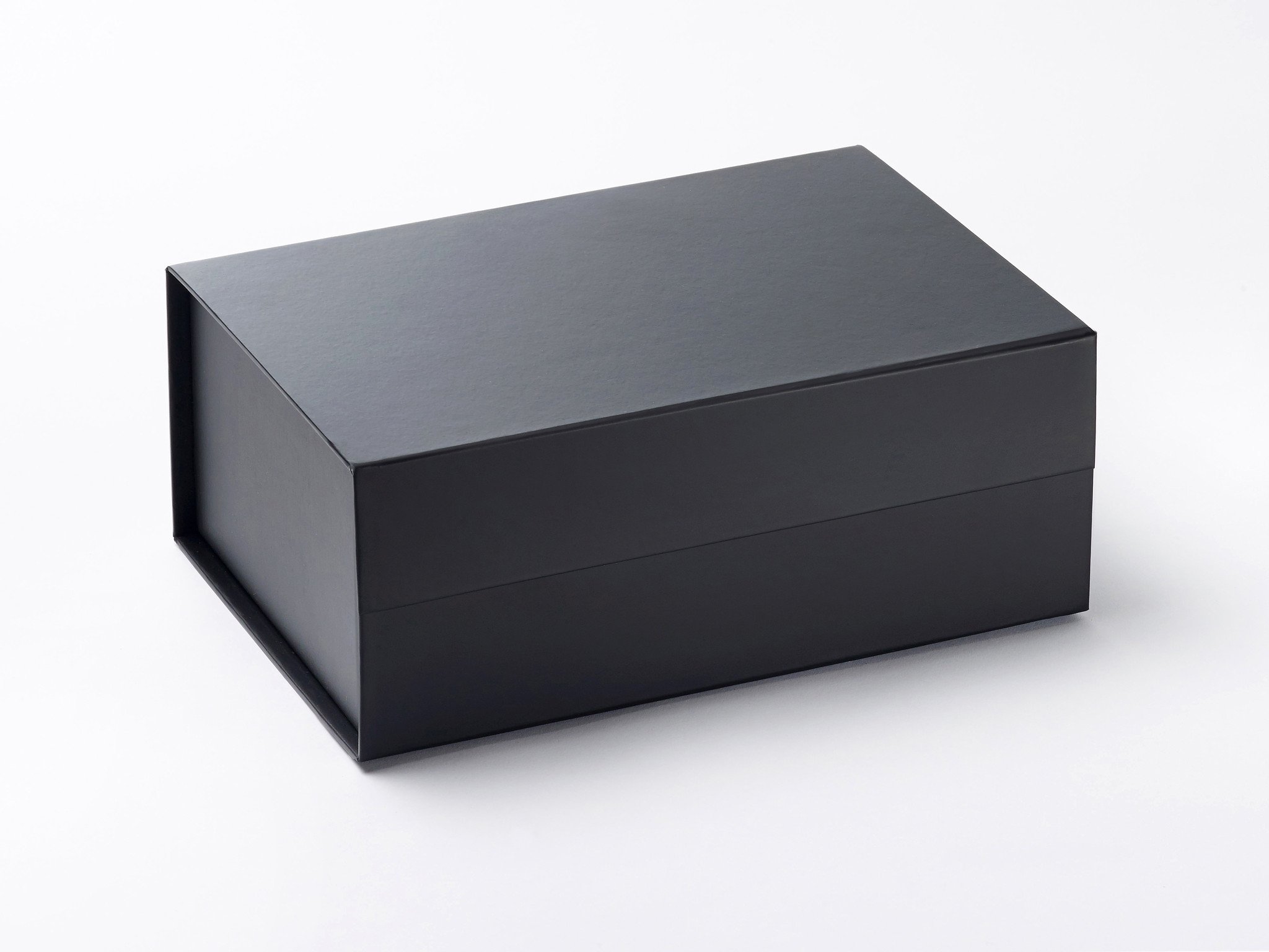 A5 Gift box in black matt finish without ribbon from Foldabox ...