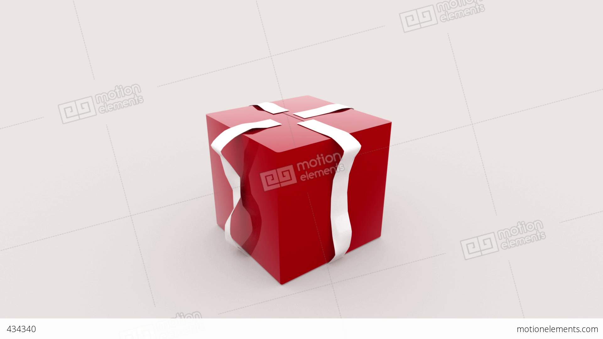 Gift Box Opening Stock Animation | 434340