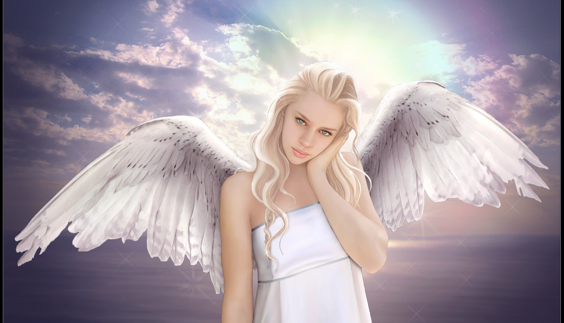 Fantasy Angel Girl - DesiComments.com