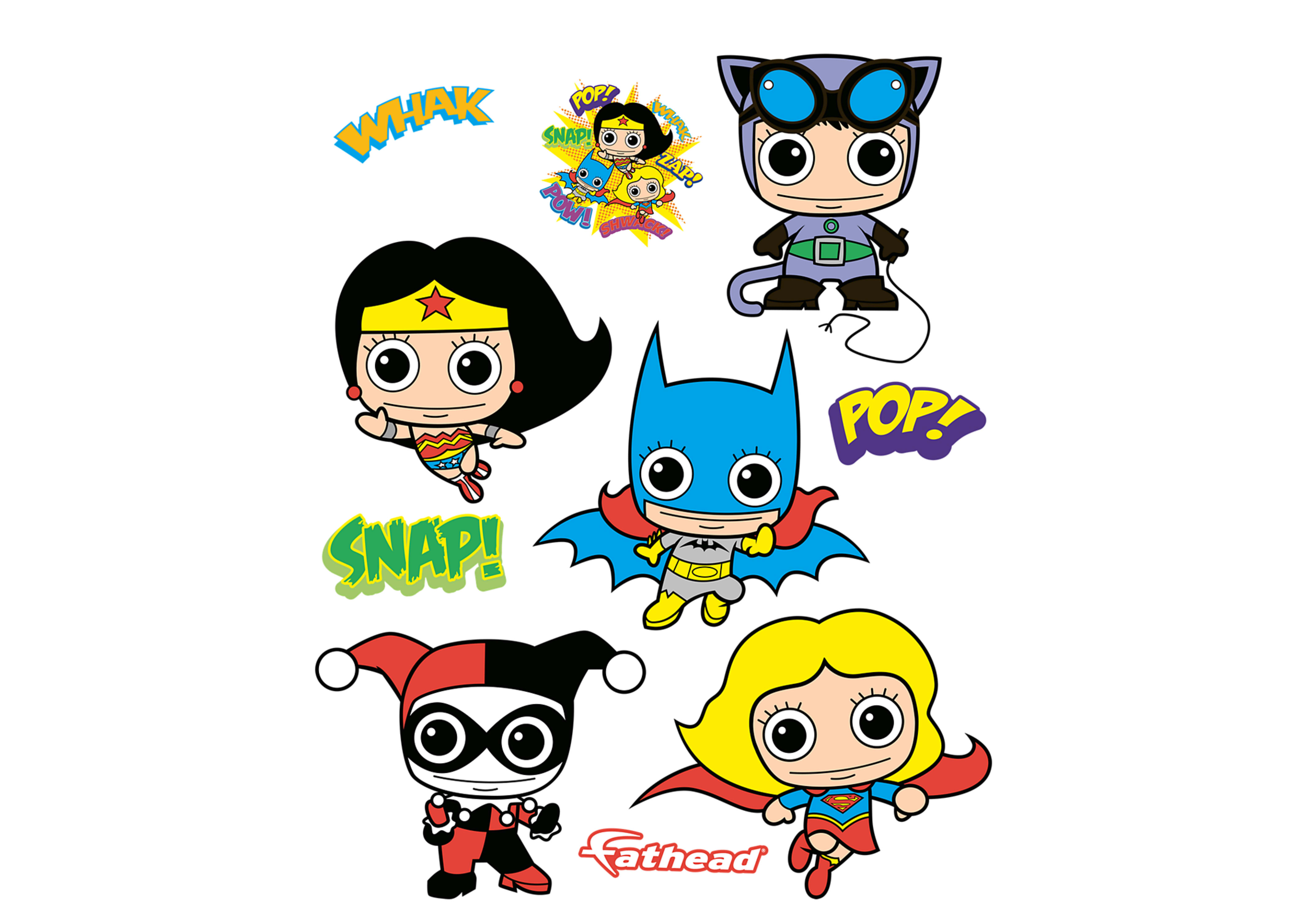 DC Comics Girl Power Collection Wall Decal | Shop Fathead® for ...