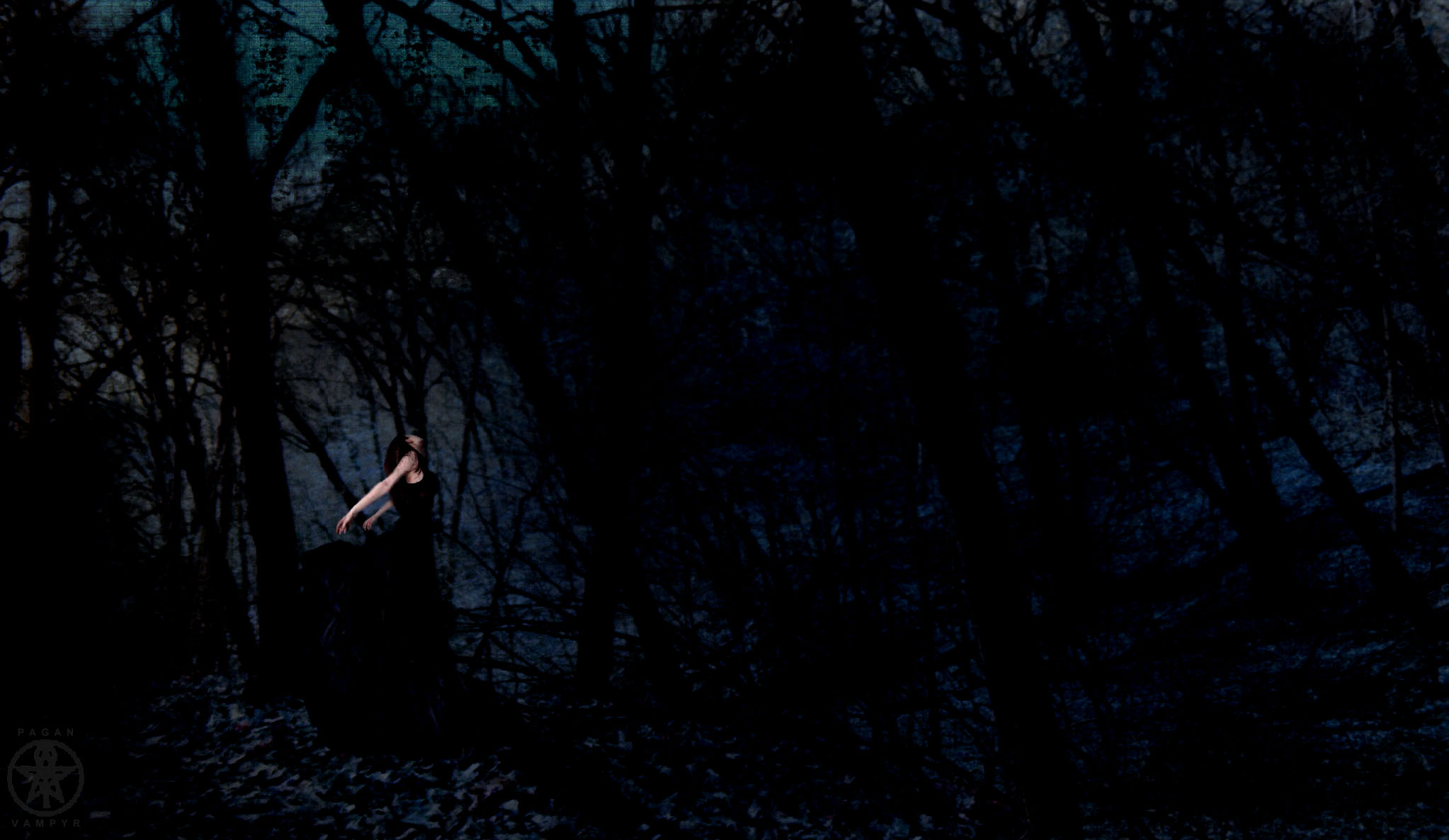 Gothic Girl in the Woods wallpaper from Gothic Girls wallpapers