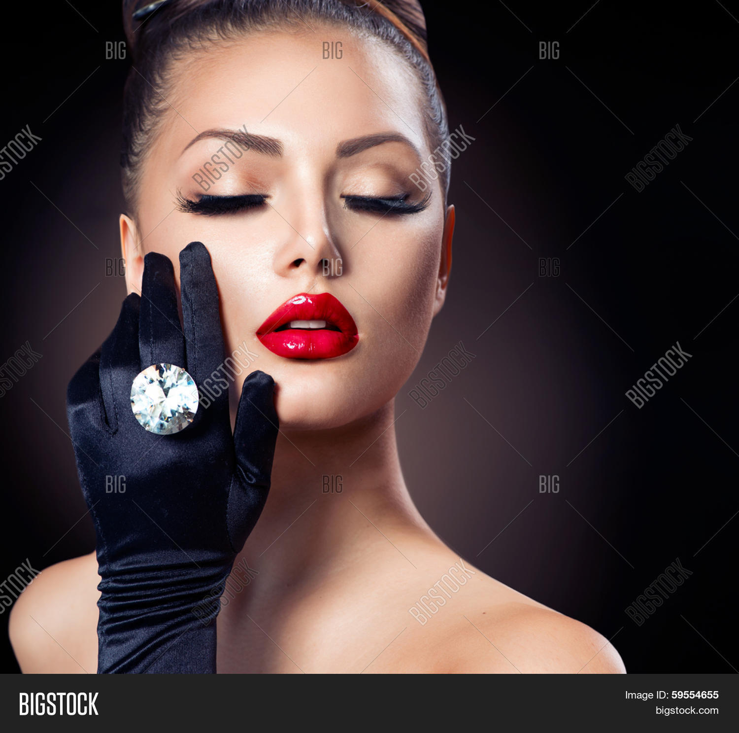 Beauty Fashion Glamour Girl Image & Photo | Bigstock