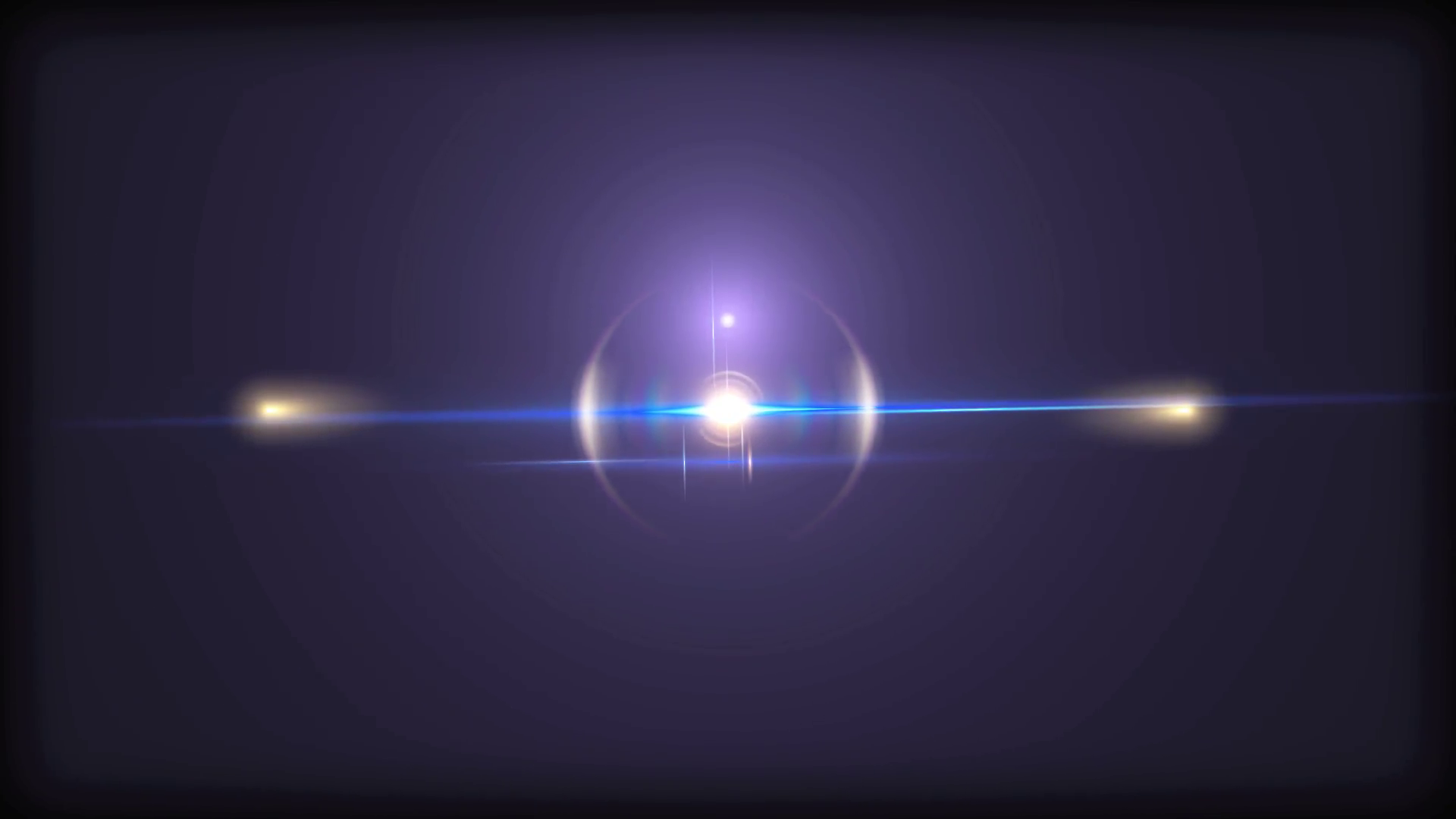 Beautiful light with glare sparkles, animation with alpha channel ...