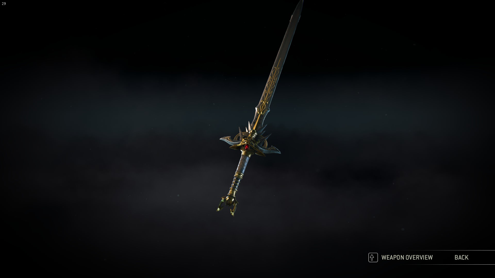 New Death Glare sword for Warden : ForFashion