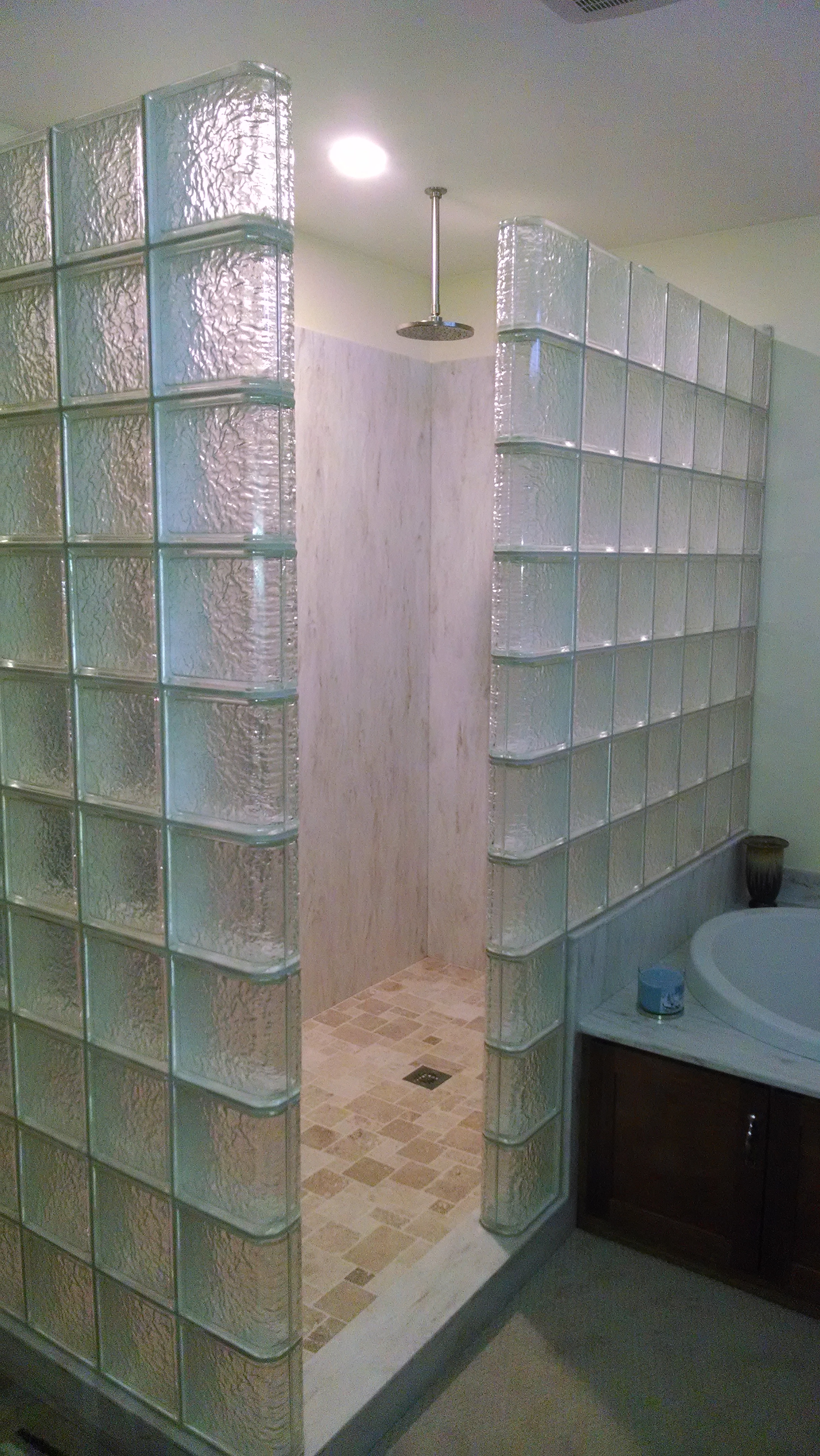 Top 3 Reasons For Upgrading To A Glass Block Shower | Glass Block ...