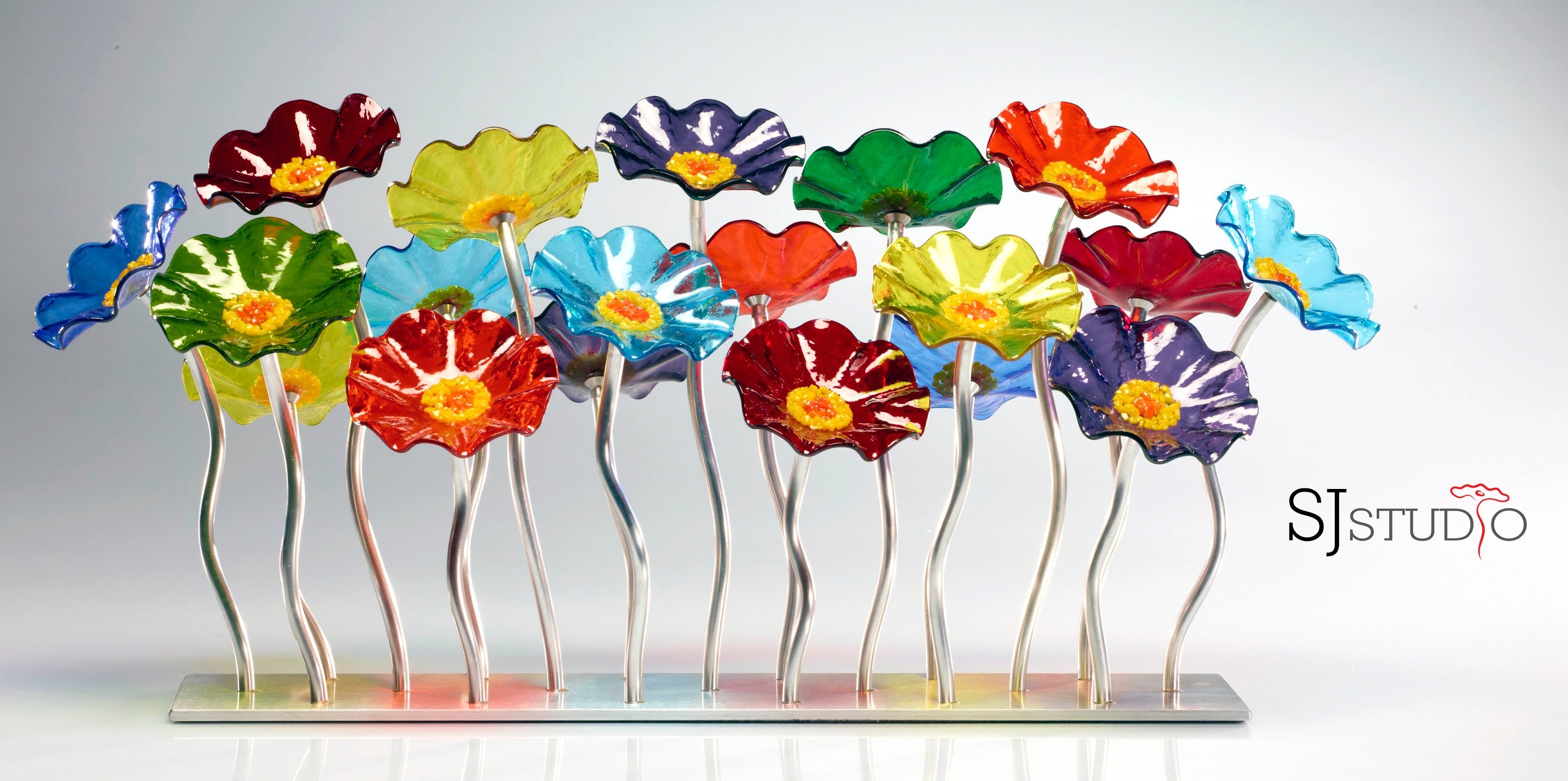 Glass Flowers Bouquet | Art Glass | Scott Johnson - YouTube