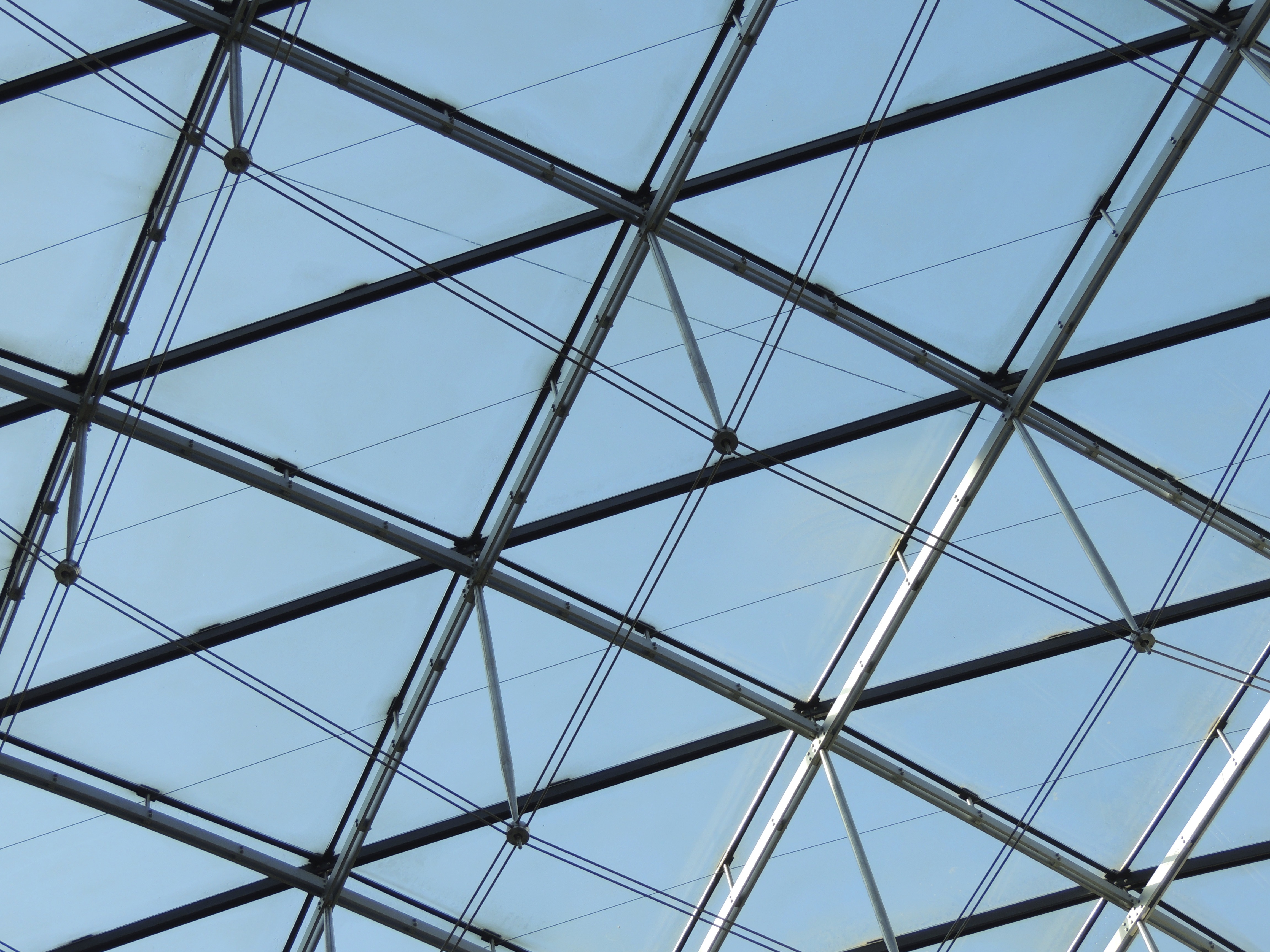 Free Images : architecture, sky, glass, roof, skyscraper, line ...